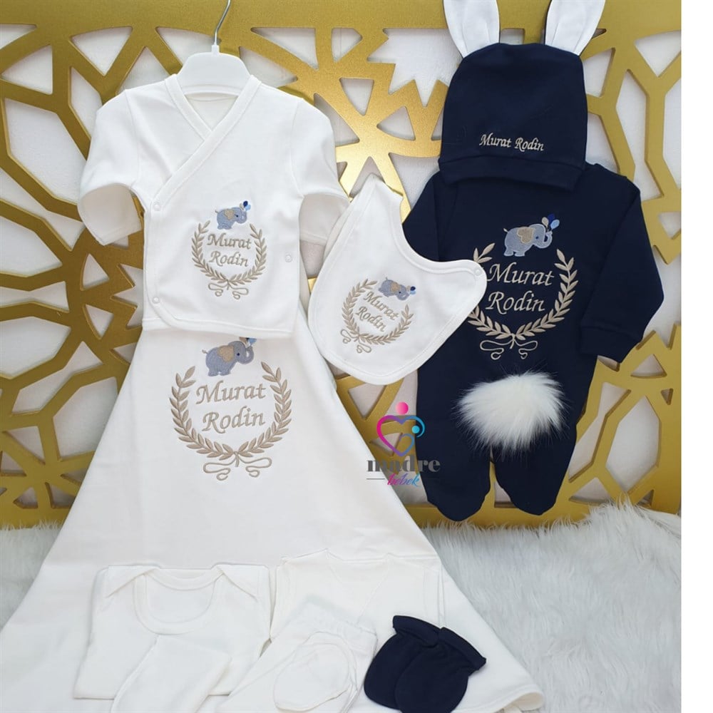 İsme Özel 10 Parça Hastane Çıkışı1