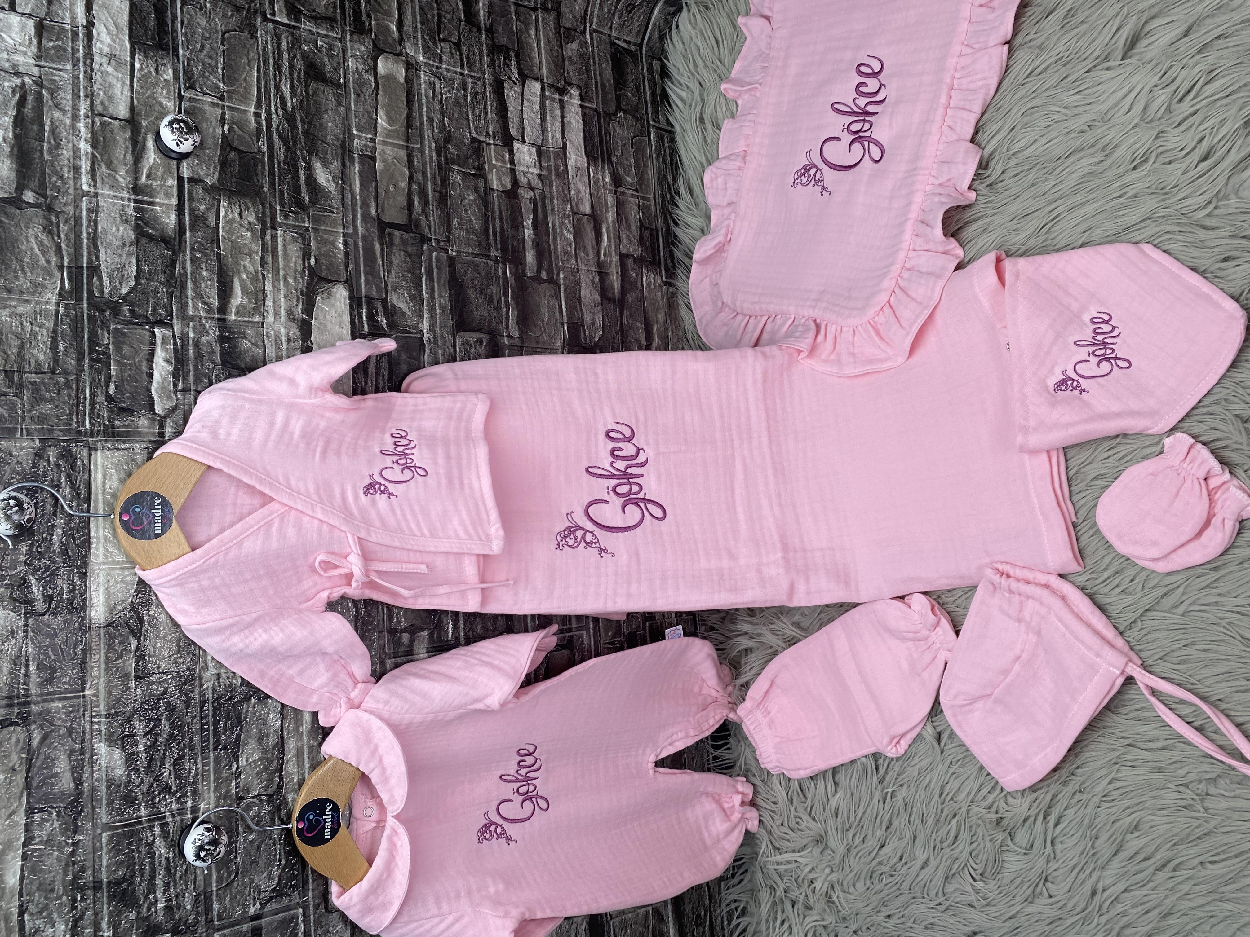 İsme Özel 10 Parça Nohut battaniyeliHastane Çıkışı