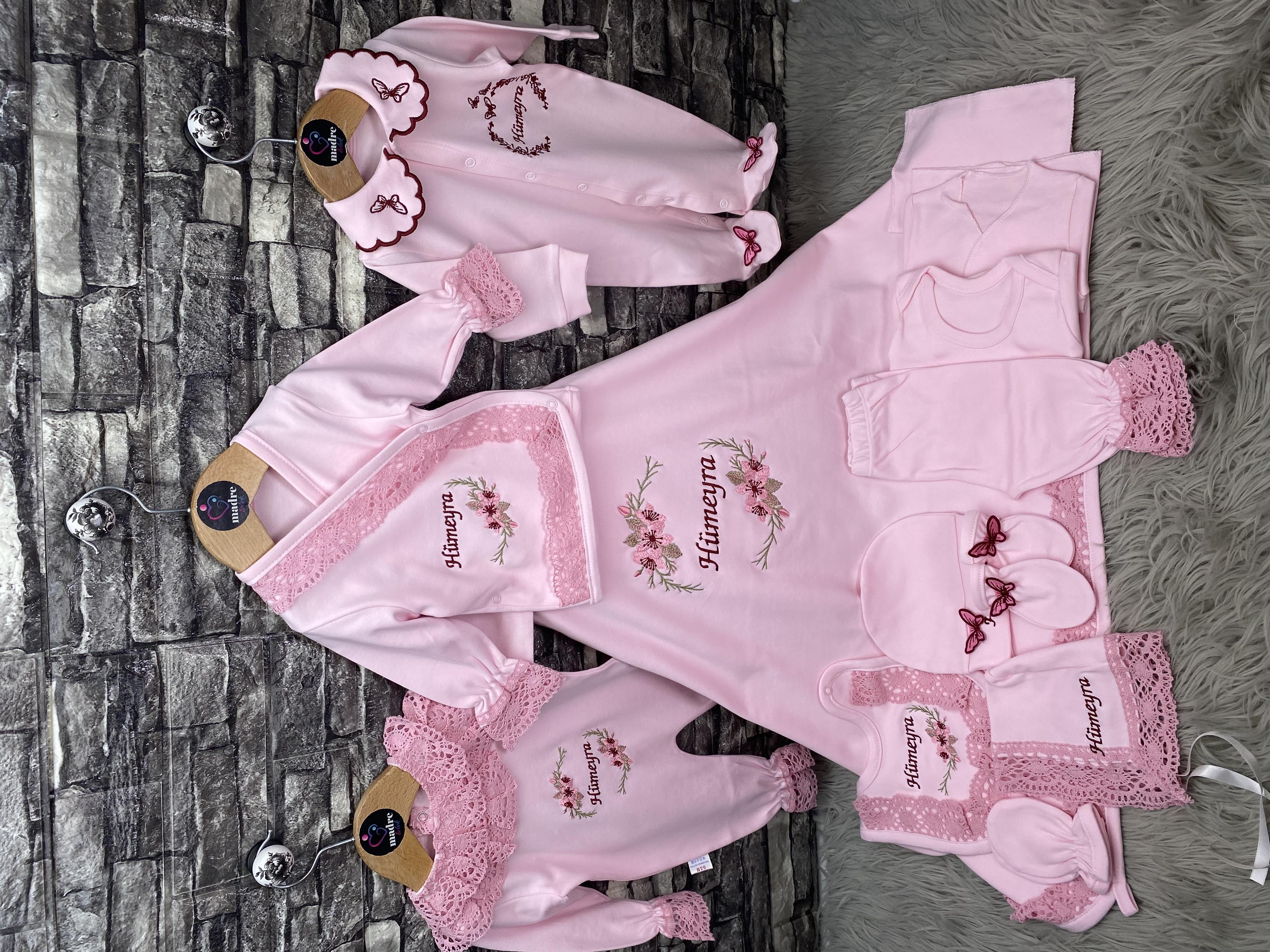 İsme Özel 11 Parça Hastane Çıkışı