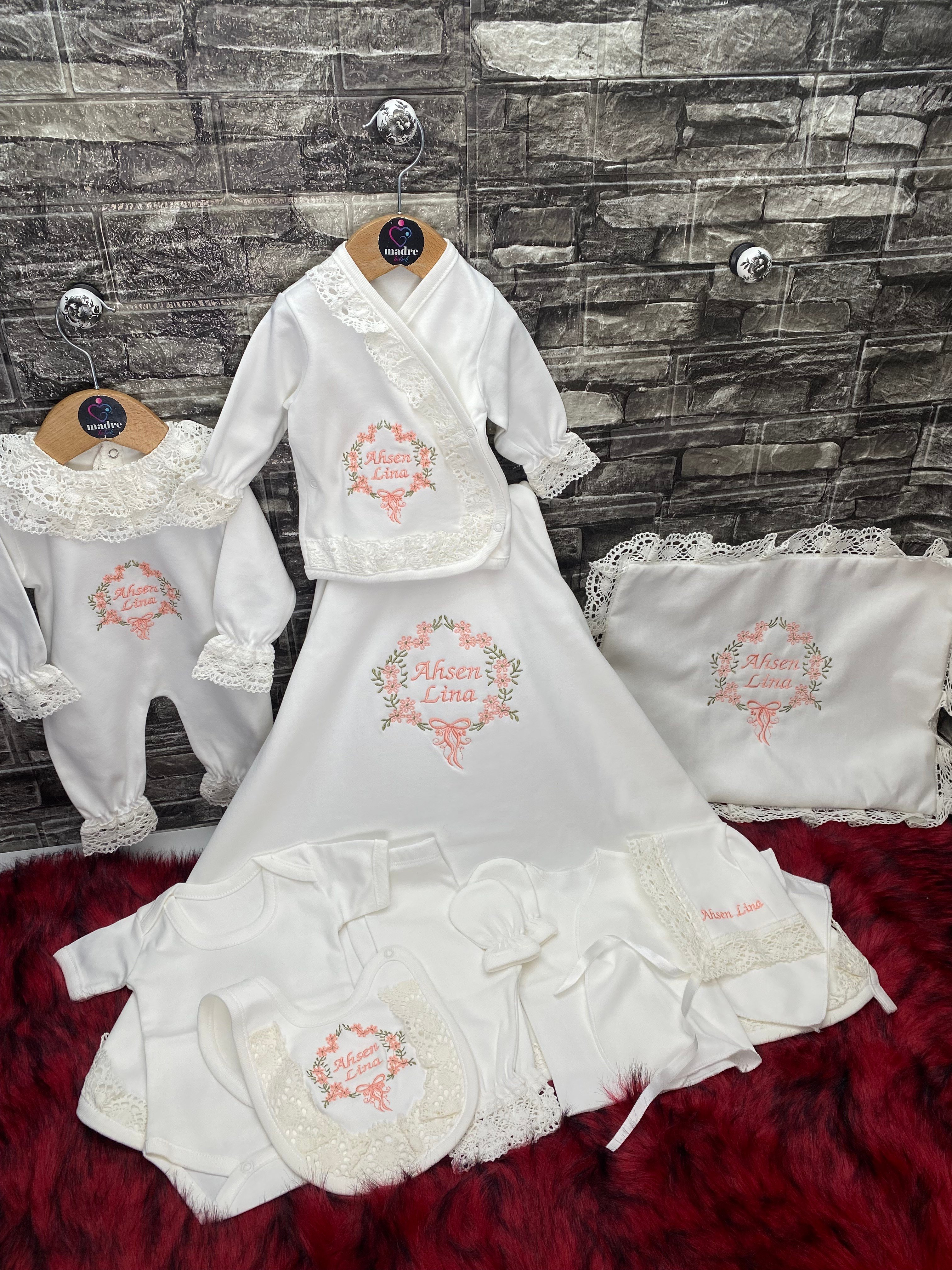 İsme Özel 11 Parça Hastane Çıkışı