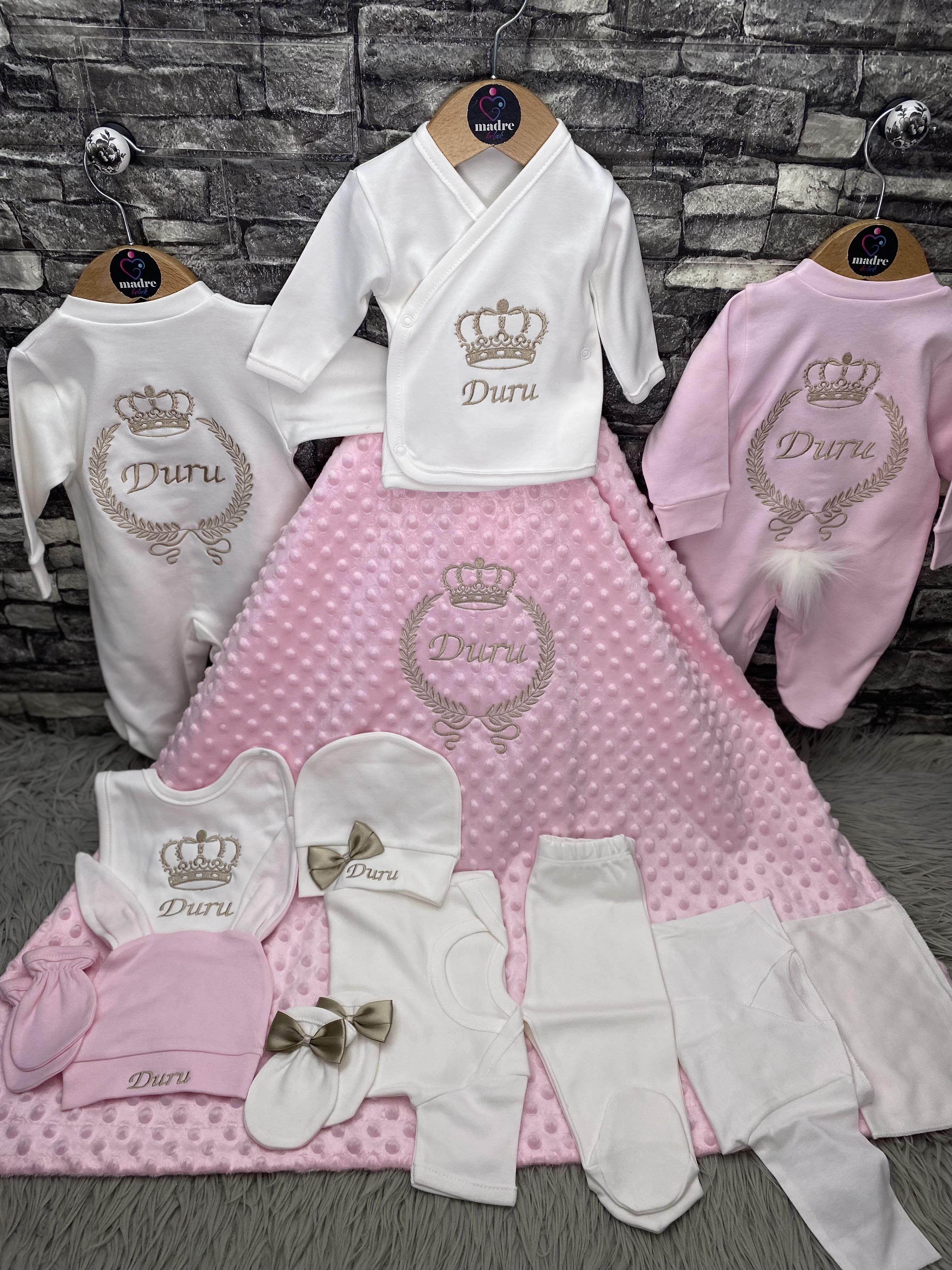 İsme Özel 11 Parça Hastane Çıkışı