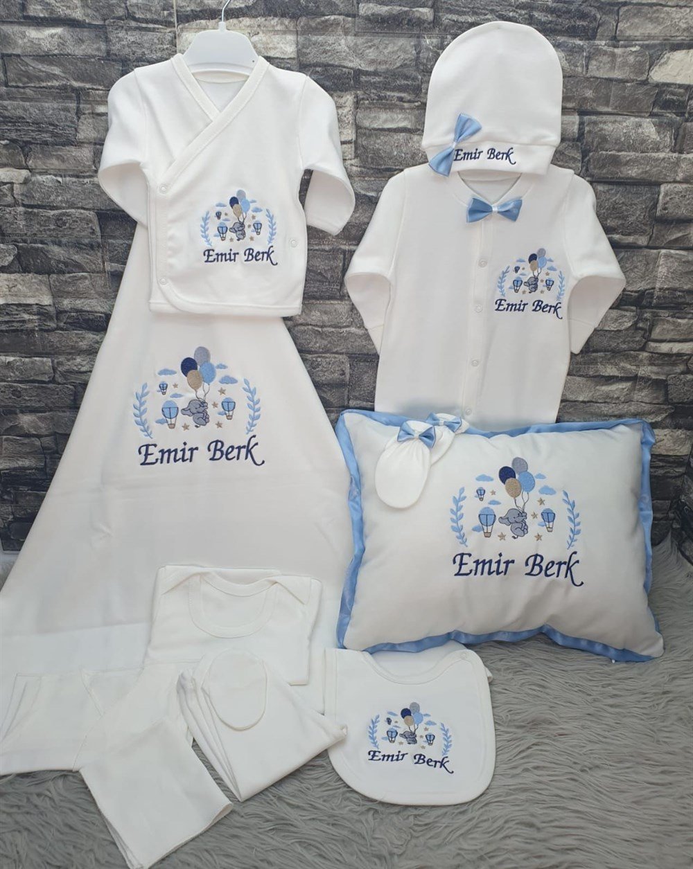 İsme Özel 11 Parça Hastane Çıkışı