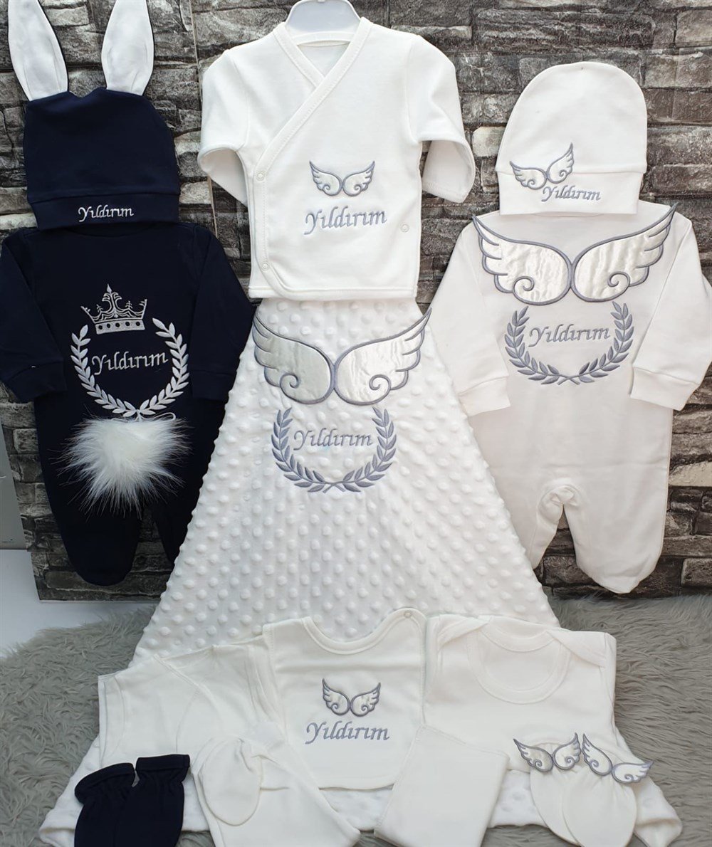 İsme Özel 13 Parça Hastane Çıkışı