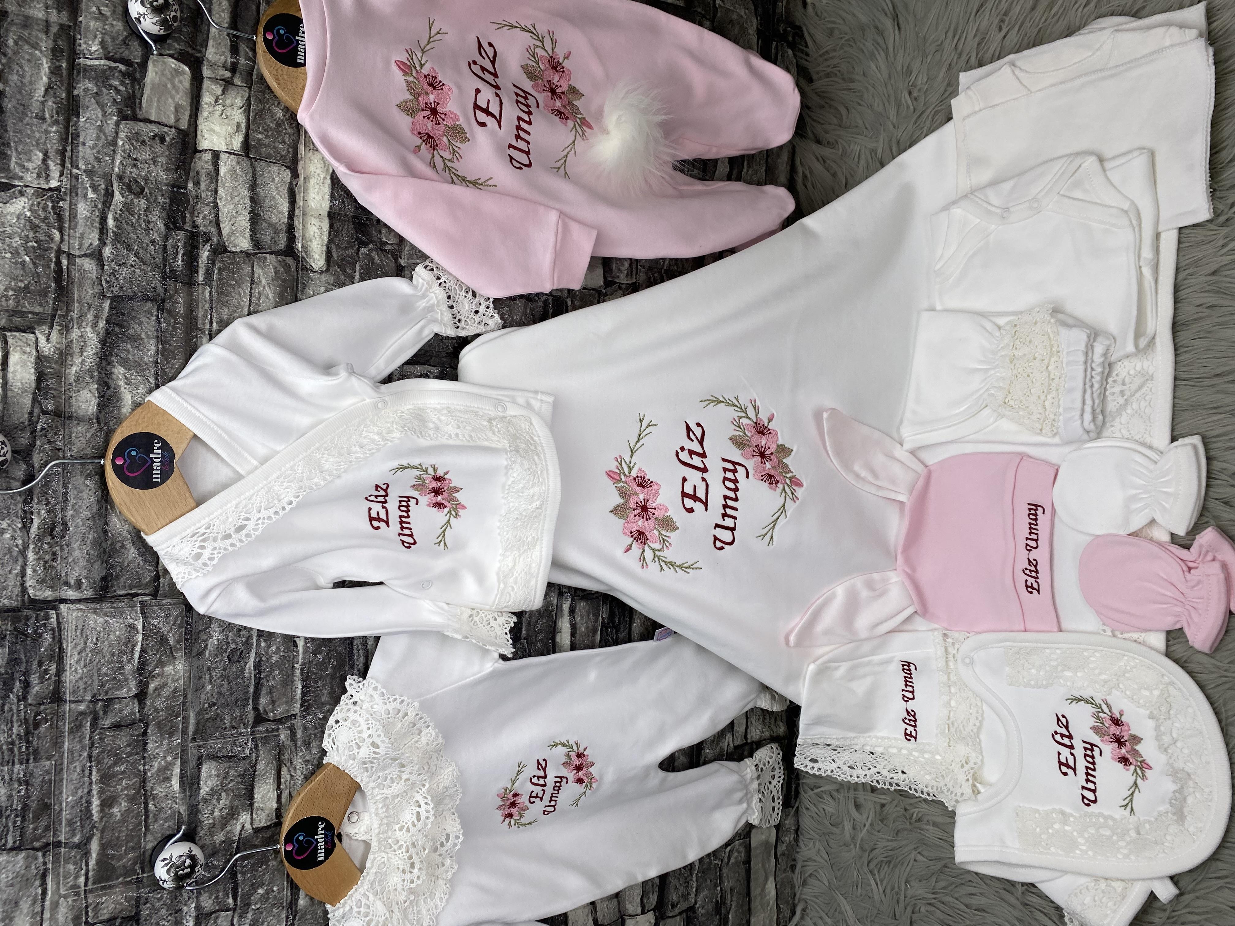 İsme Özel 13 Parça Hastane Çıkışı