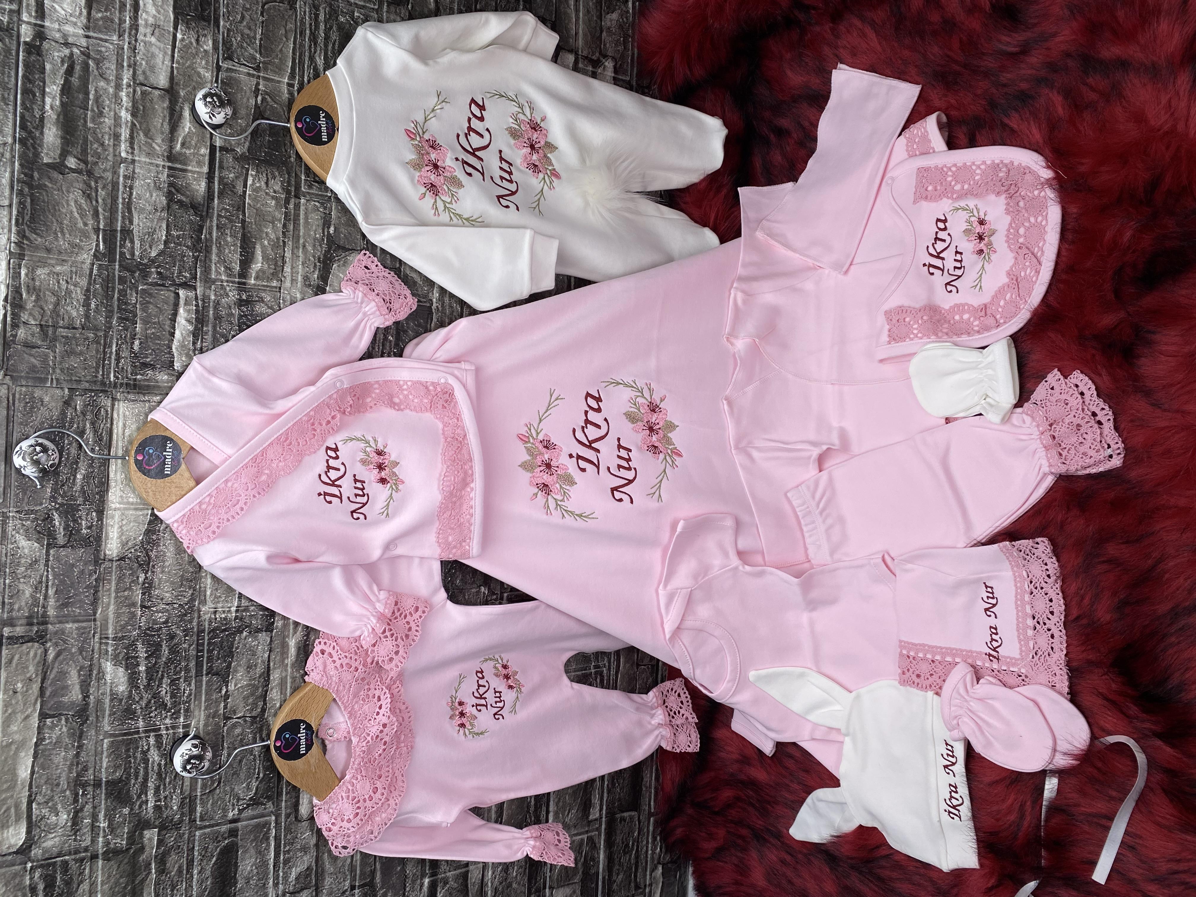 İsme Özel 13 Parça Hastane Çıkışı