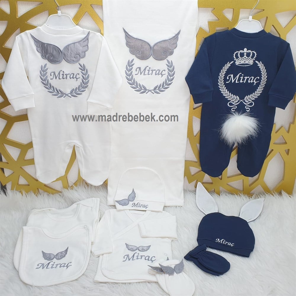 İsme Özel 13 Parça Hastane Çıkışı