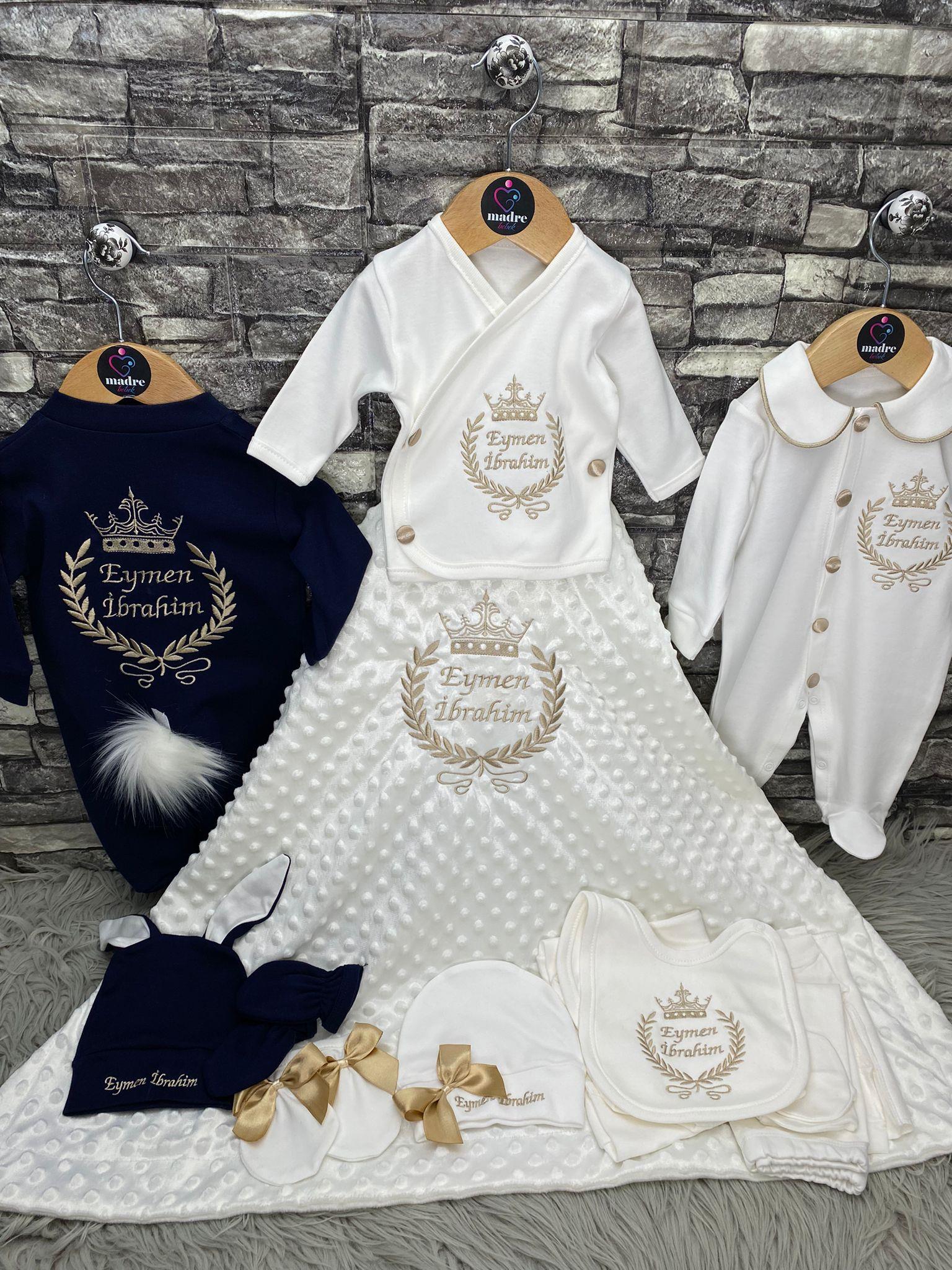 İsme Özel 13 Parça Hastane Çıkışı