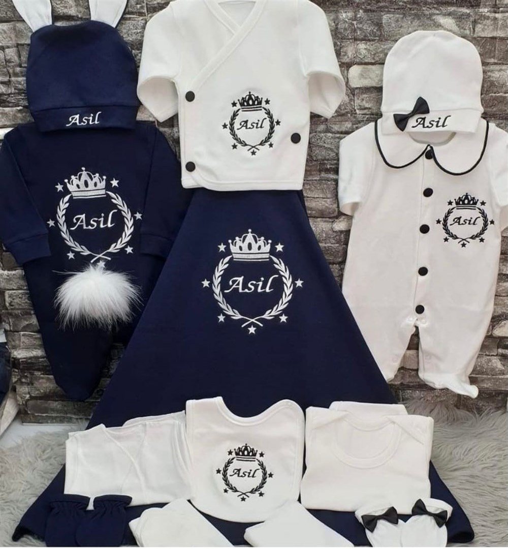 İsme Özel 13 Parça Hastane Çıkışı