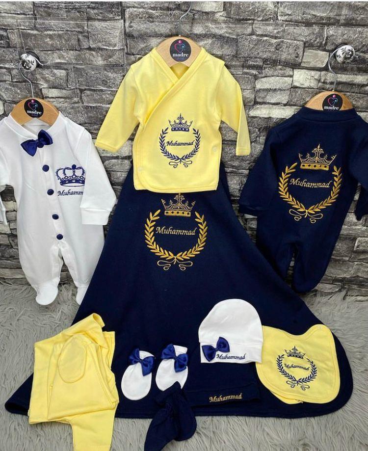 İsme Özel 13 Parça Hastane Çıkışı