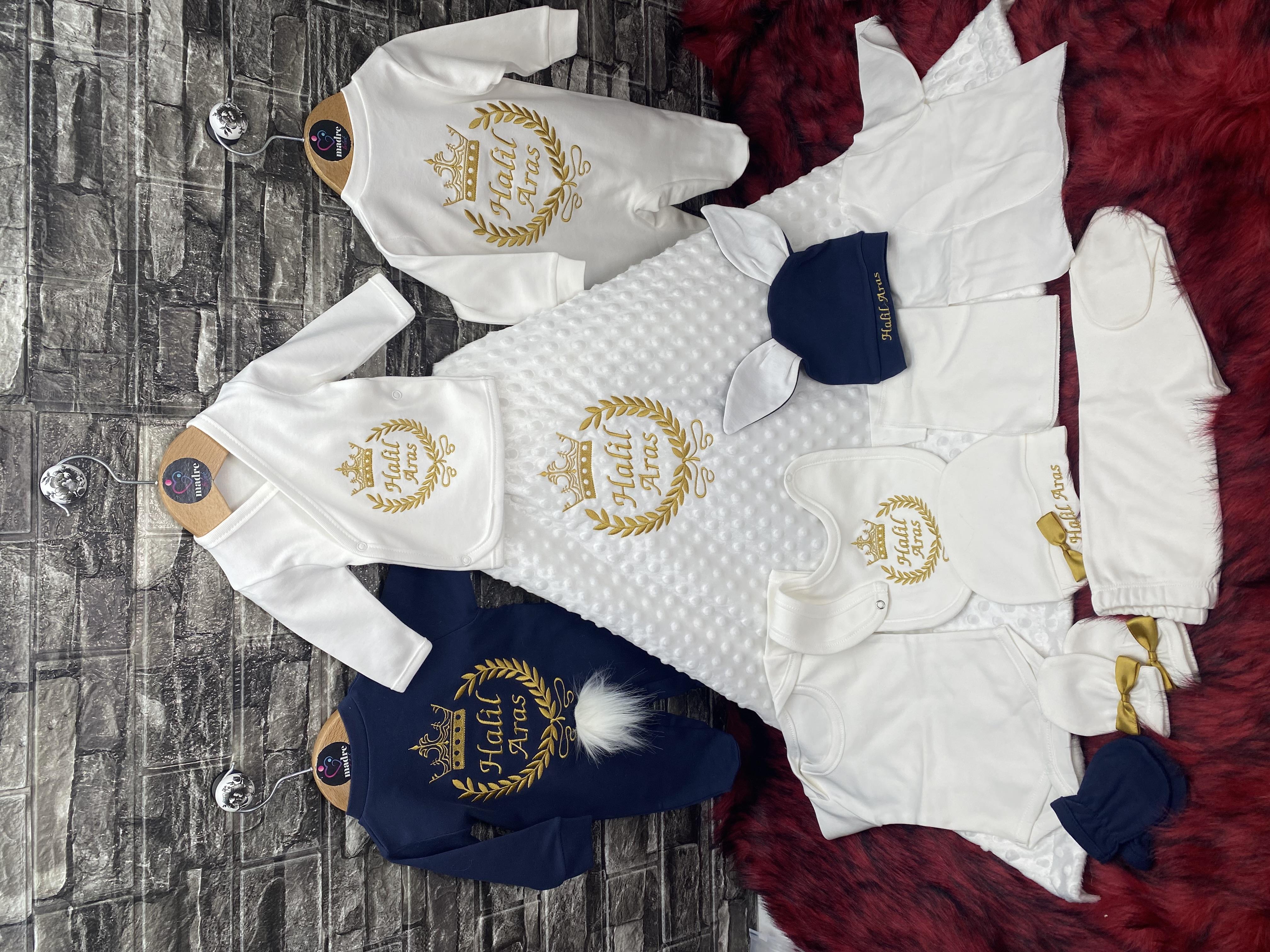 İsme Özel 13 Parça Hastane Çıkışı