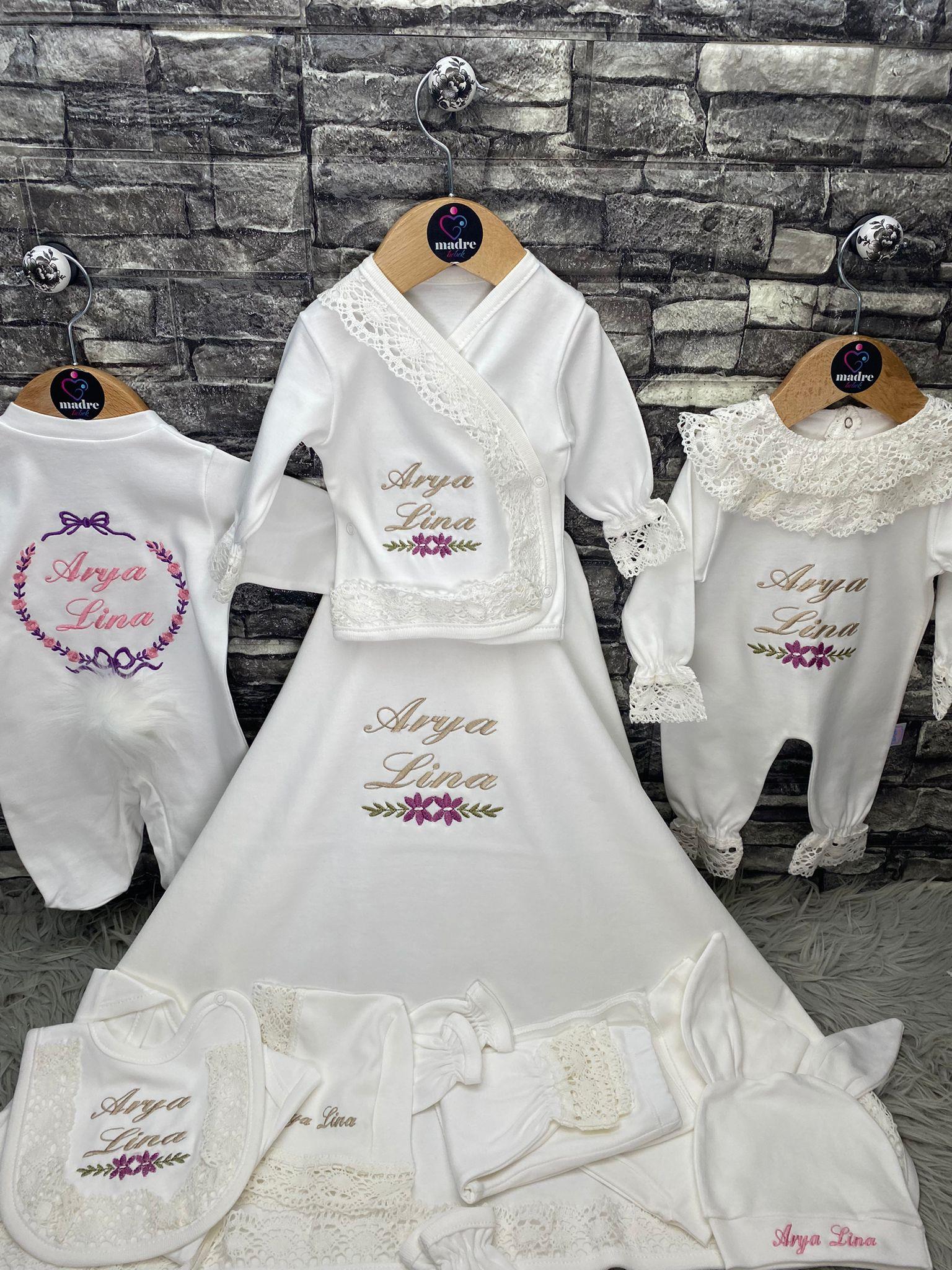 İsme Özel 13 Parça Nohut battaniyeliHastane Çıkışı