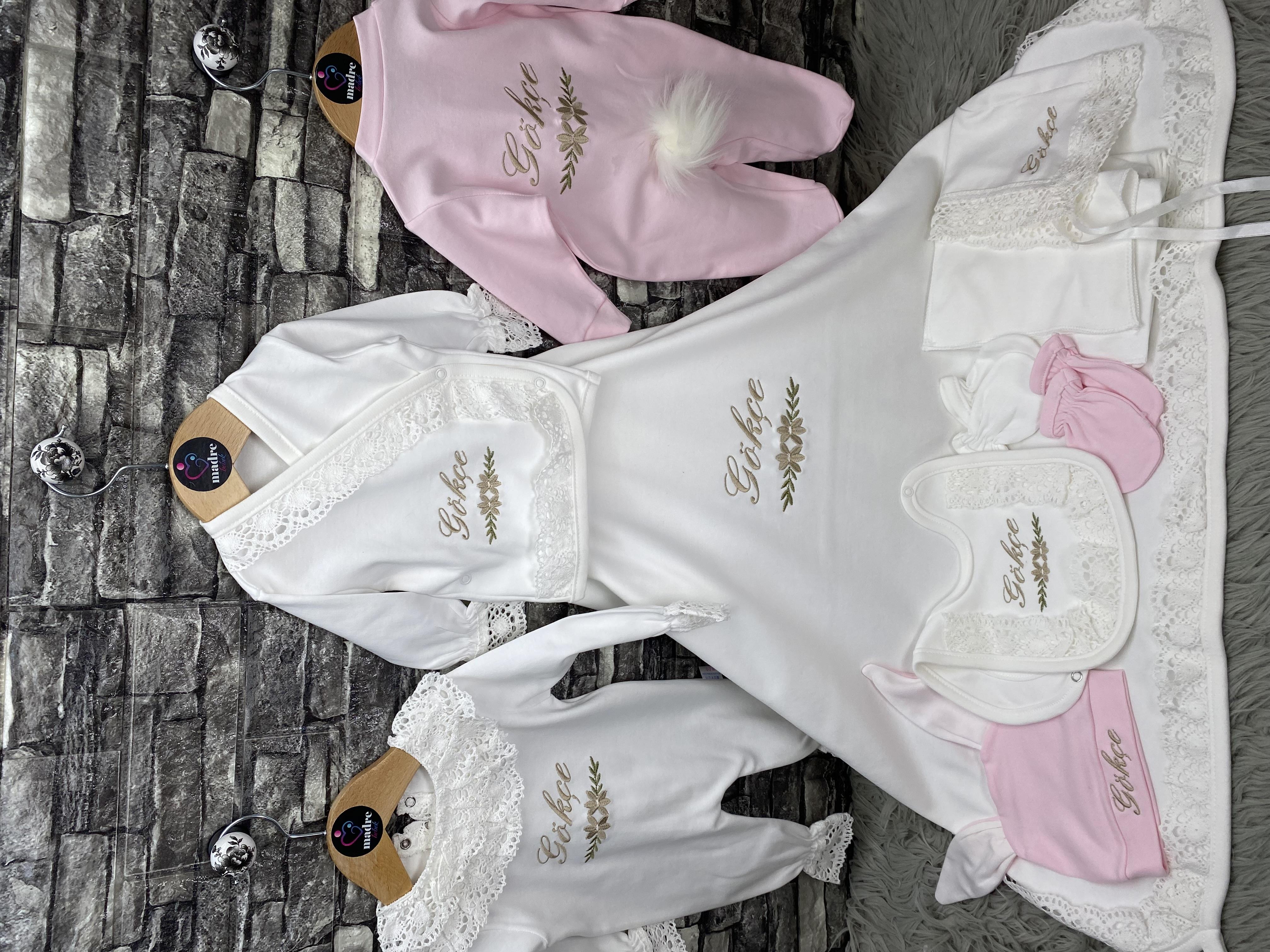 İsme Özel 14 Parça Hastane Çıkışı