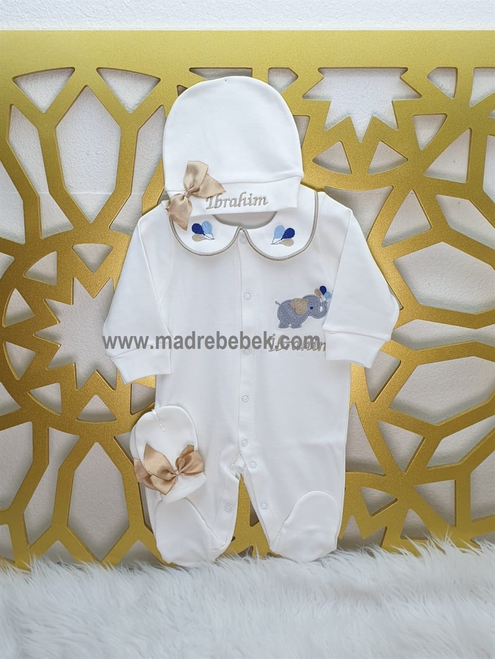 İsme Özel 3 Parça Hastane Çıkışı