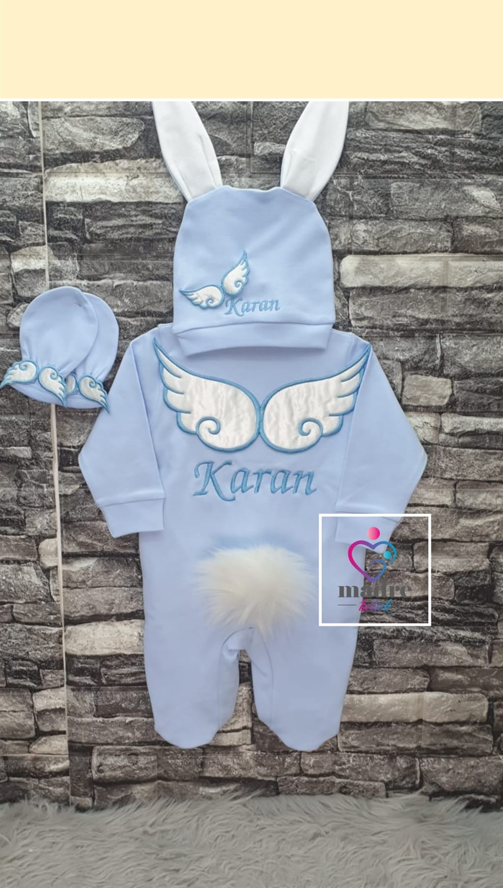 İsme Özel 3 Parça Hastane Çıkışı