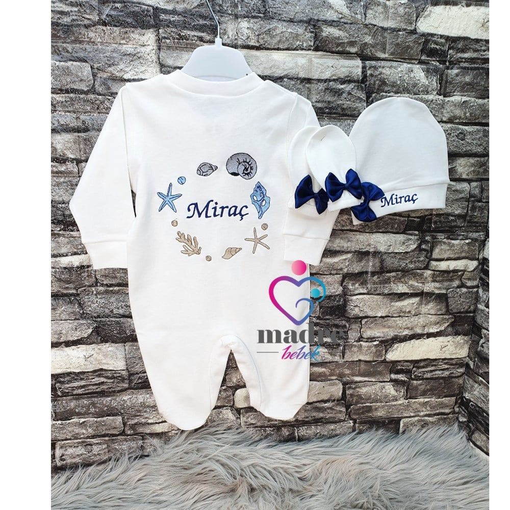 İsme Özel 3 Parça Hastane Çıkışı