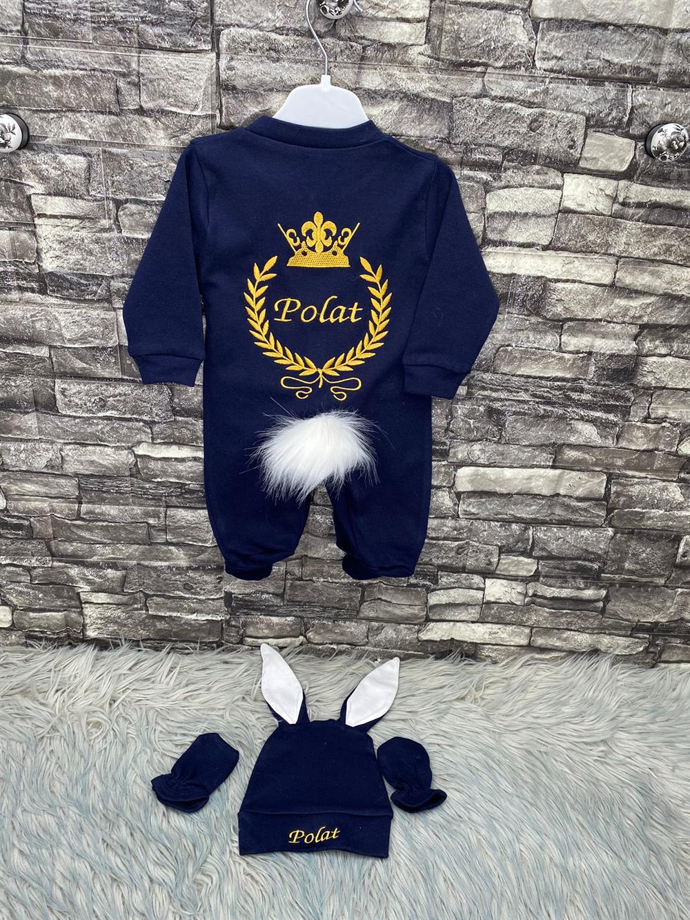 İsme Özel 3 Parça Hastane Çıkışı