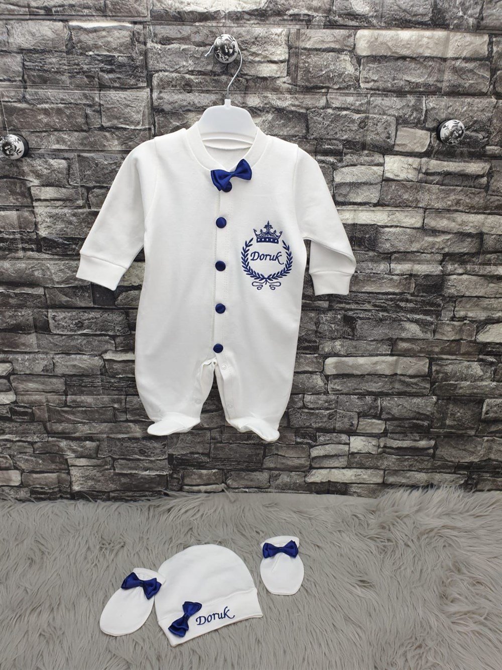 isme özel tulum set