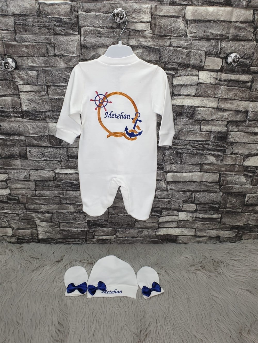 isme özel tulum set