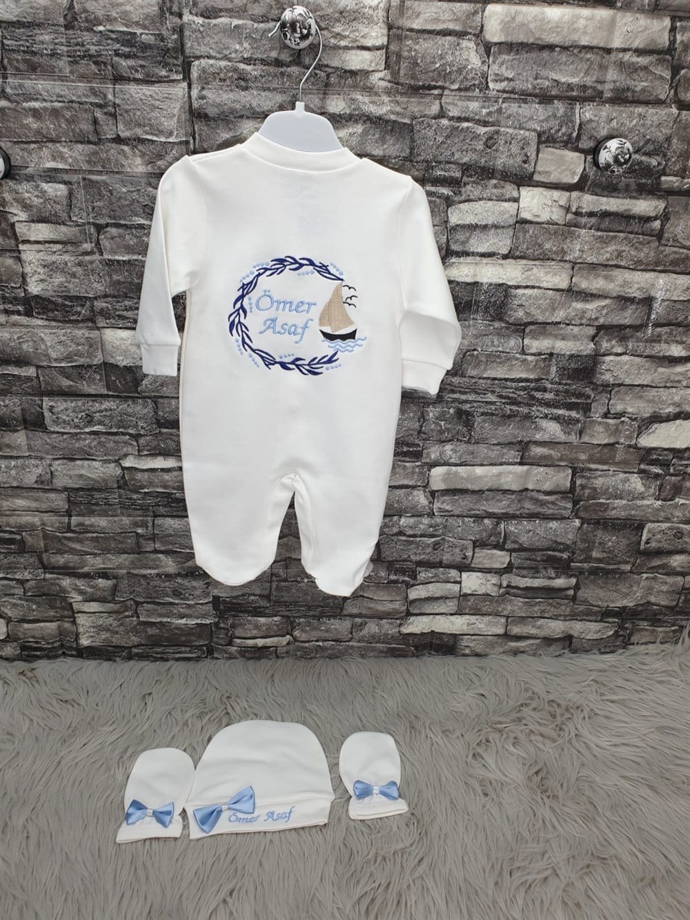 isme özel tulum set