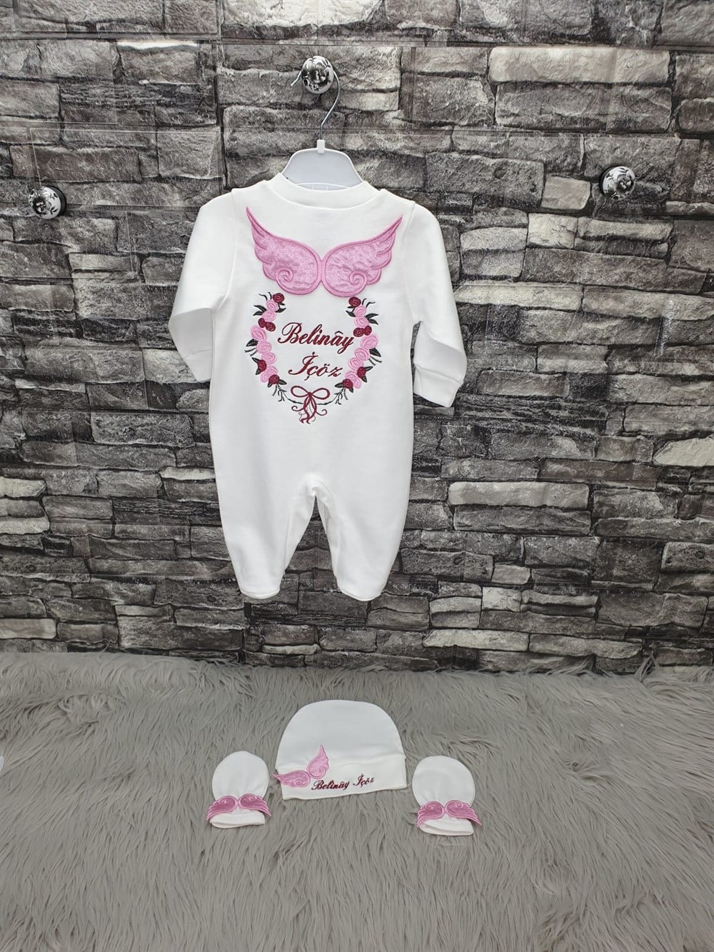 İsme özel tulum set