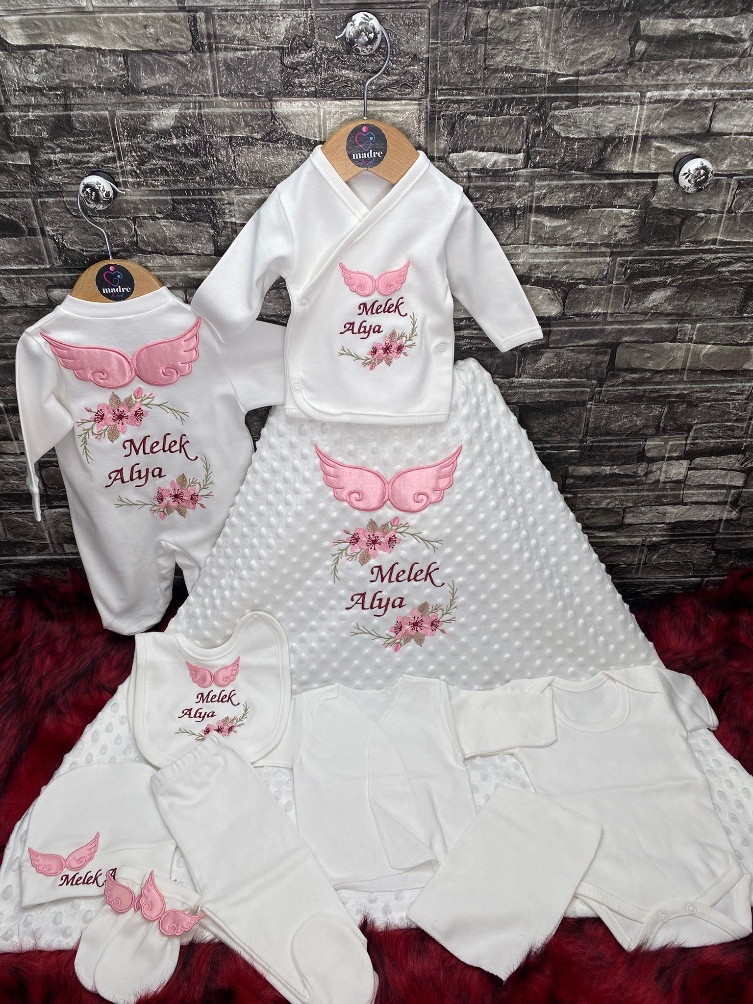 sme Özel 4 Parça Nohut battaniyeliHastane Çıkışı