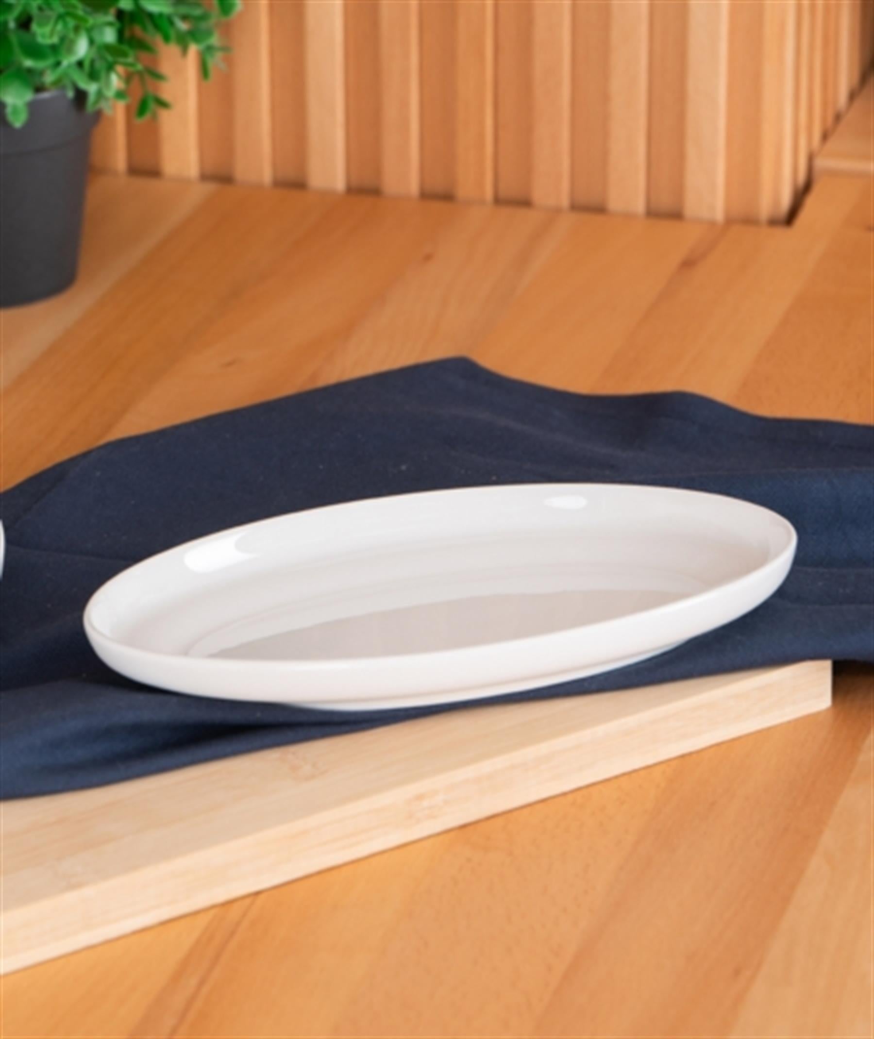 Aria Collection Oval Kayık Tabak - 21 cm