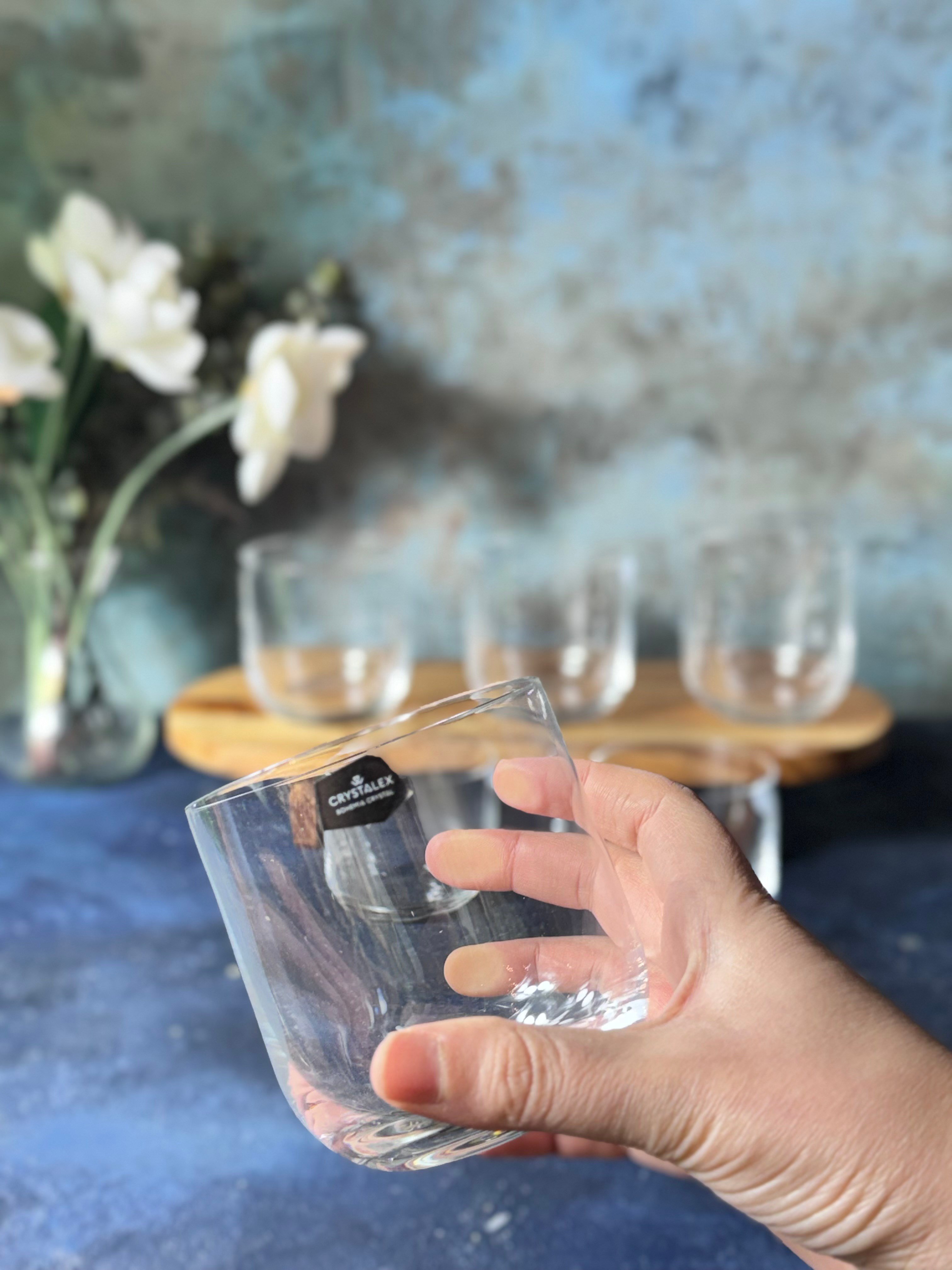 Bohemia Uma 6 Lı Kristal Cam Su Bardağı - 330 cc