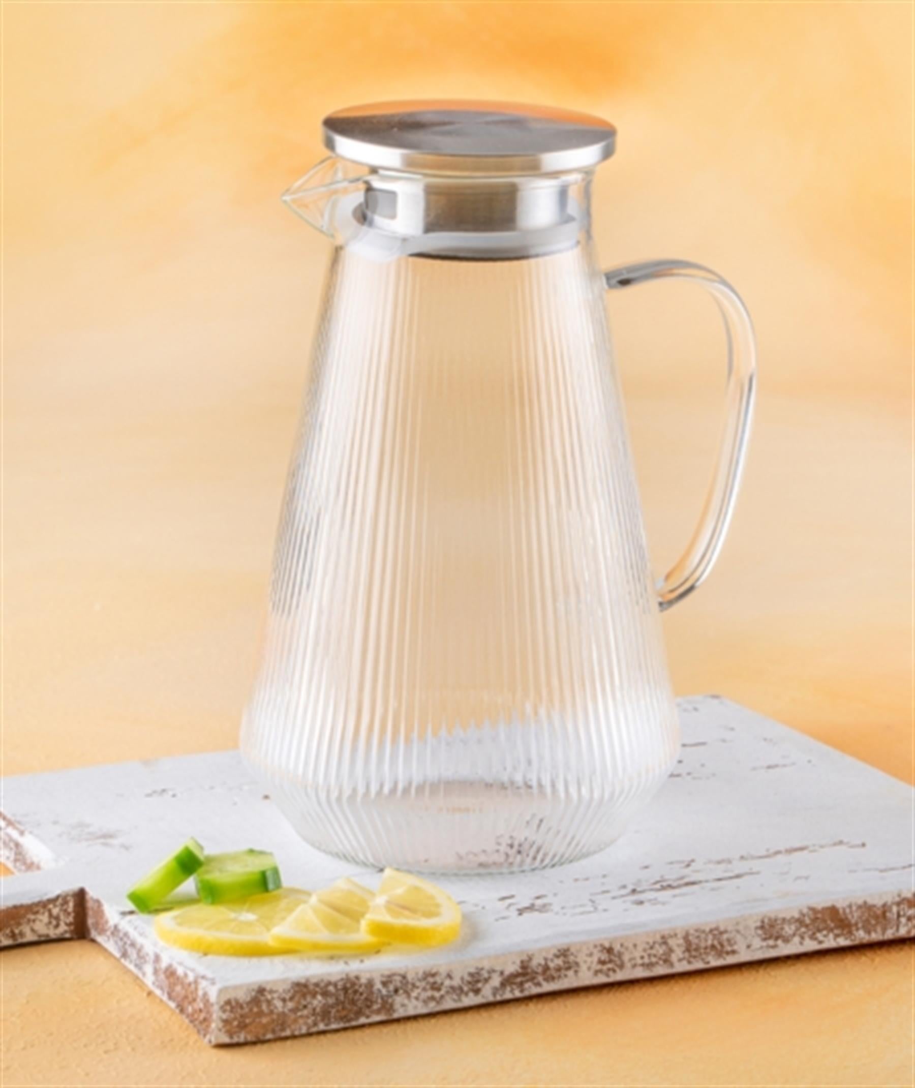 Borosilikat Cam Sürahi - 1800 ML