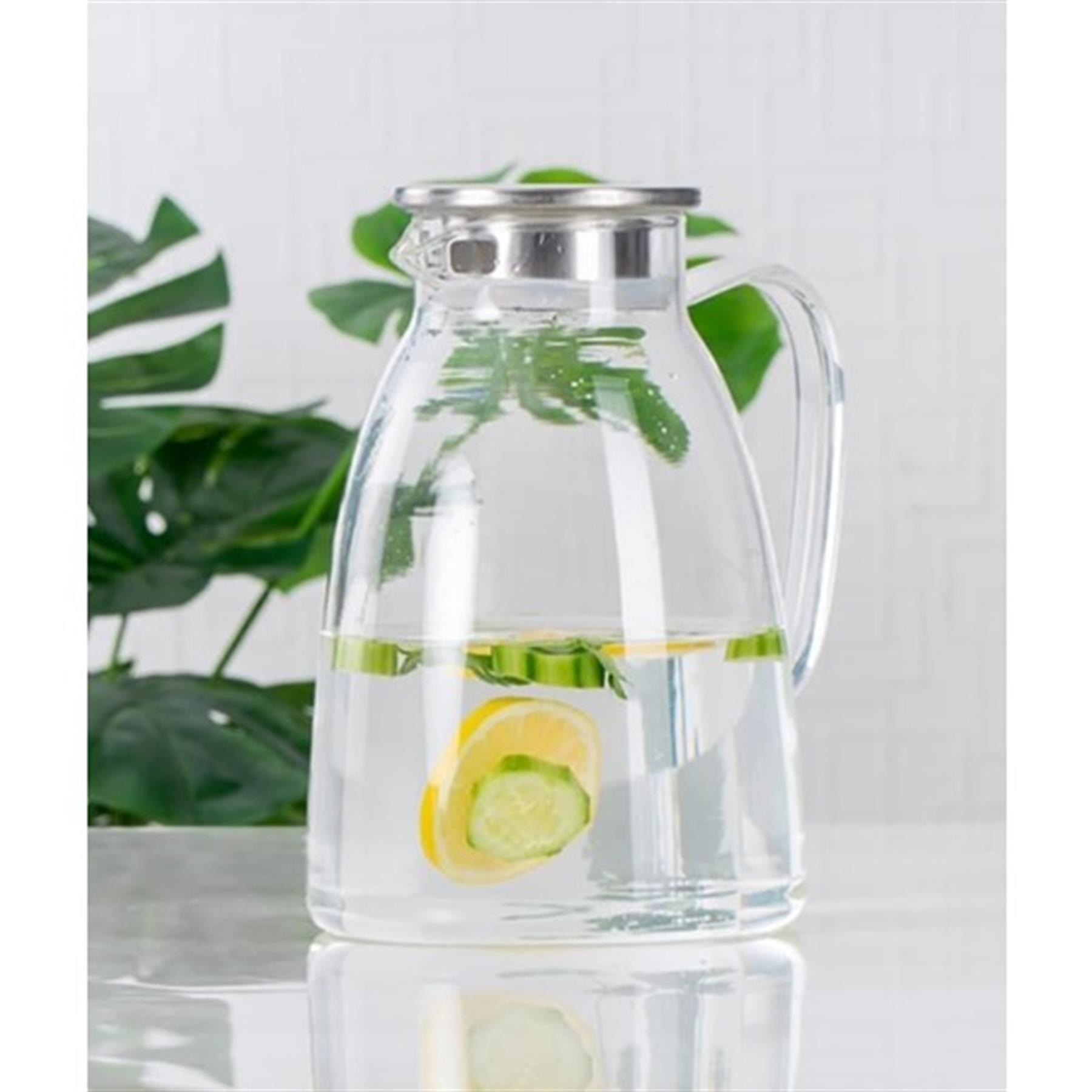 Borosilikat Cam Sürahi - 2000 ML