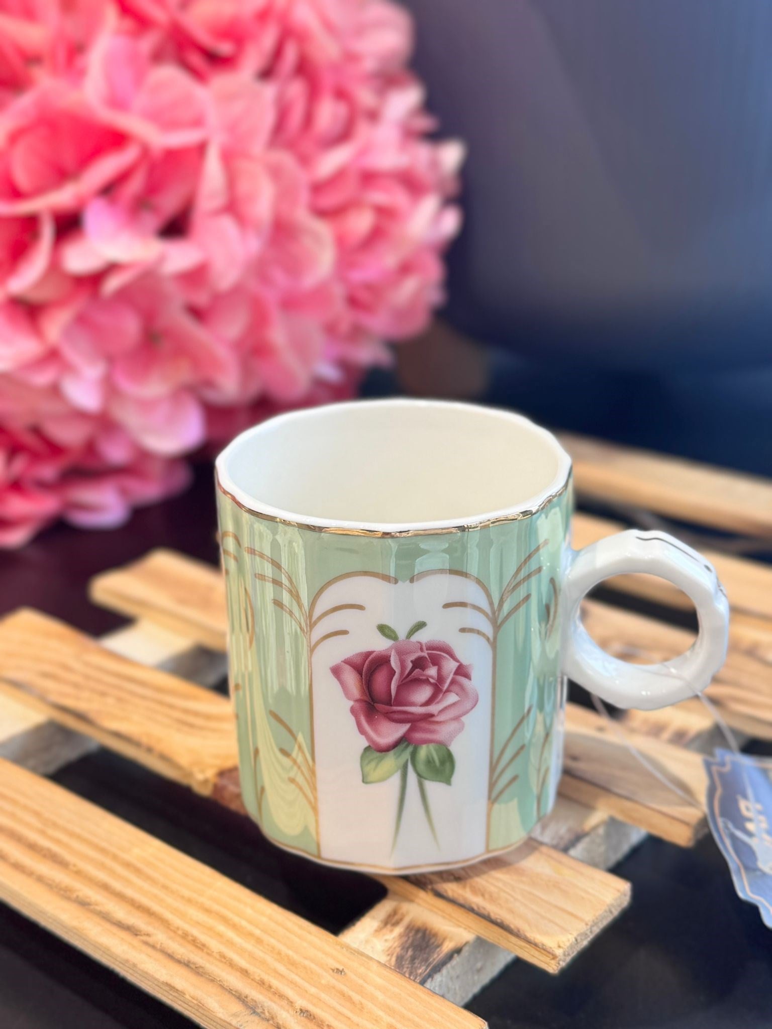Green Rose Collection Mug Kupa Bardak - 150 ml / 1 Adet