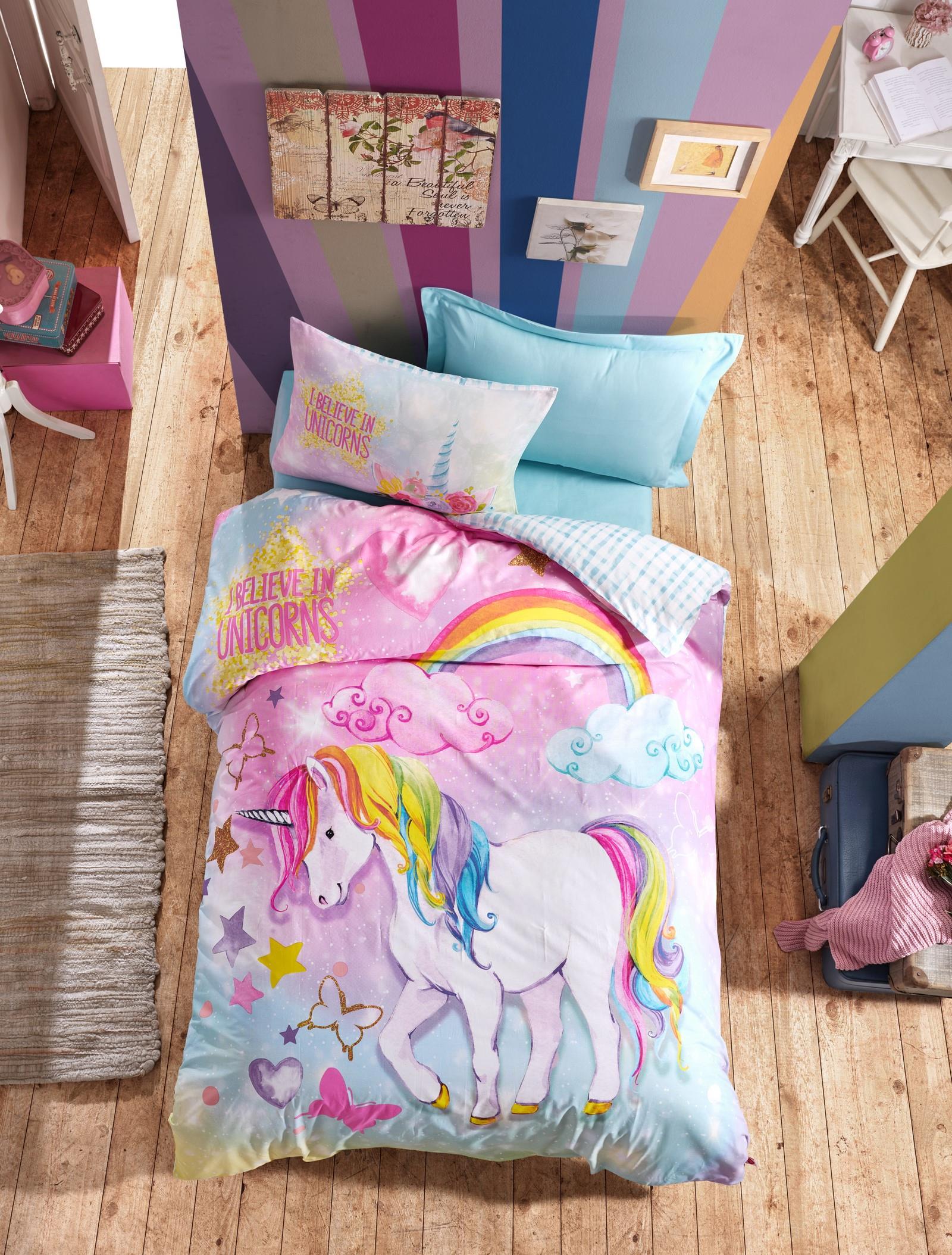 Junior Ranforce Tek Kişilik Nevresim Takımı Dream Mint