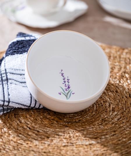Lavend Royal 6 Lı Porselen Yuvarlak Kase 11 cm