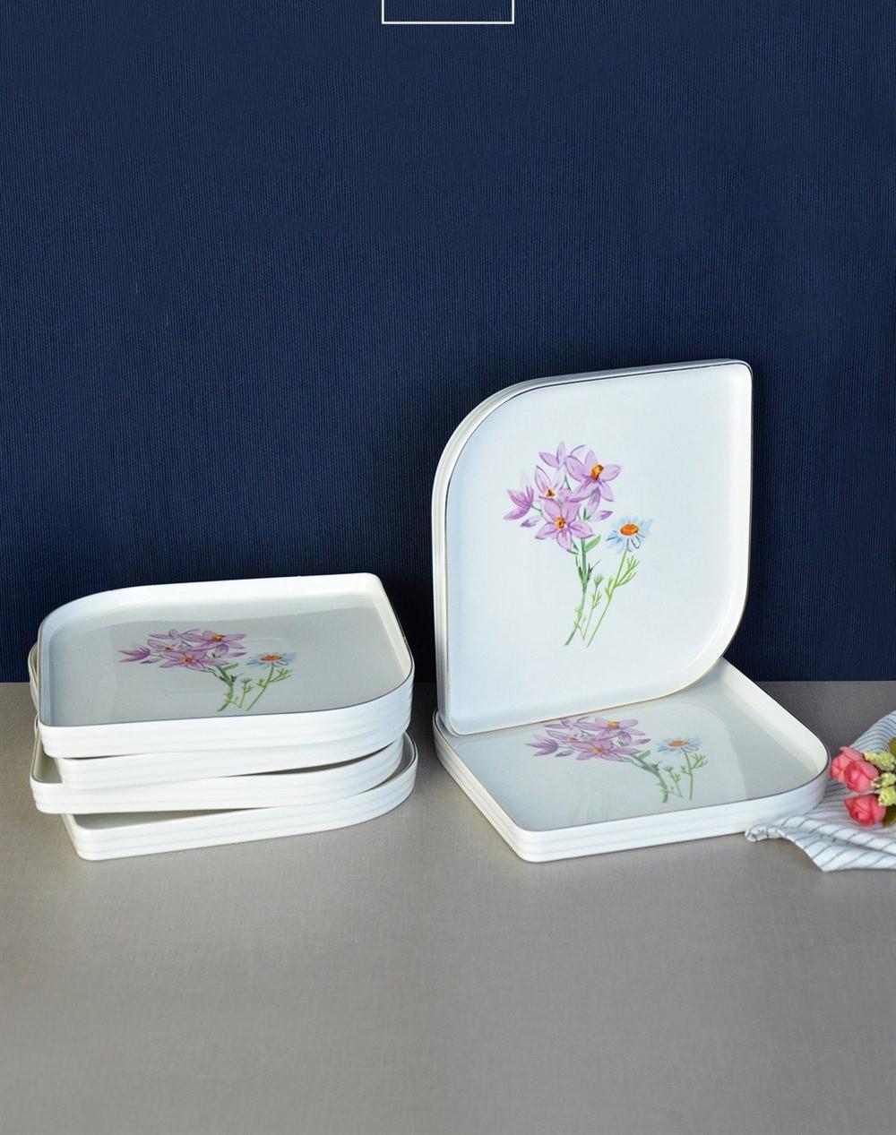 Lilian Bahar Porselen Pasta Tabak 21 cm - 1 Adet
