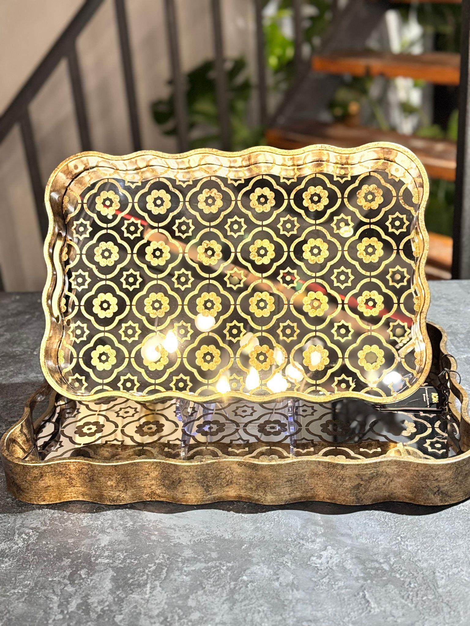 Lior 2 li Cam Tepsi Seti