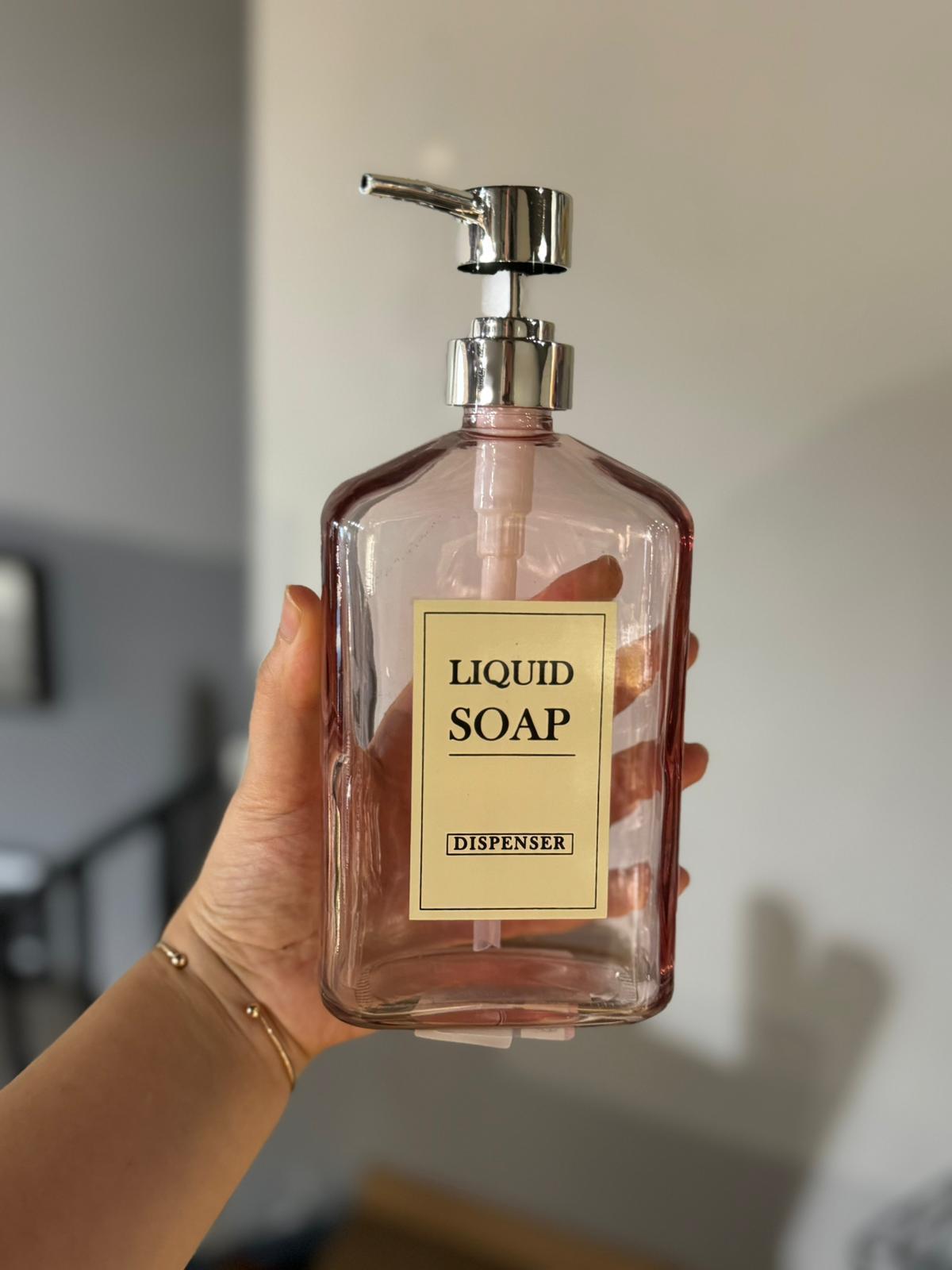 LIQUID CAM SIVI SABUNLUK - PEMBE