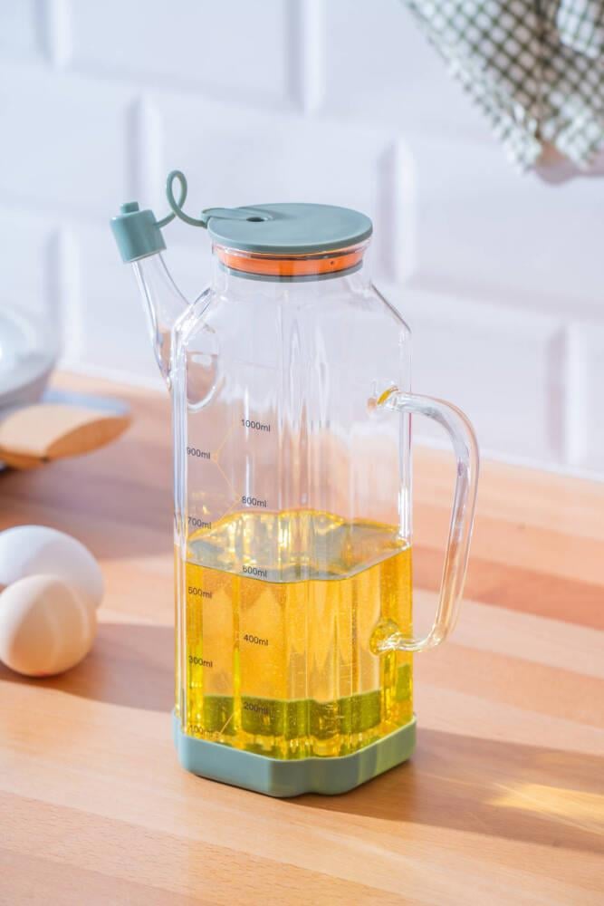 Lume Cam Yağdanlık - 1000 ml / Yeşil