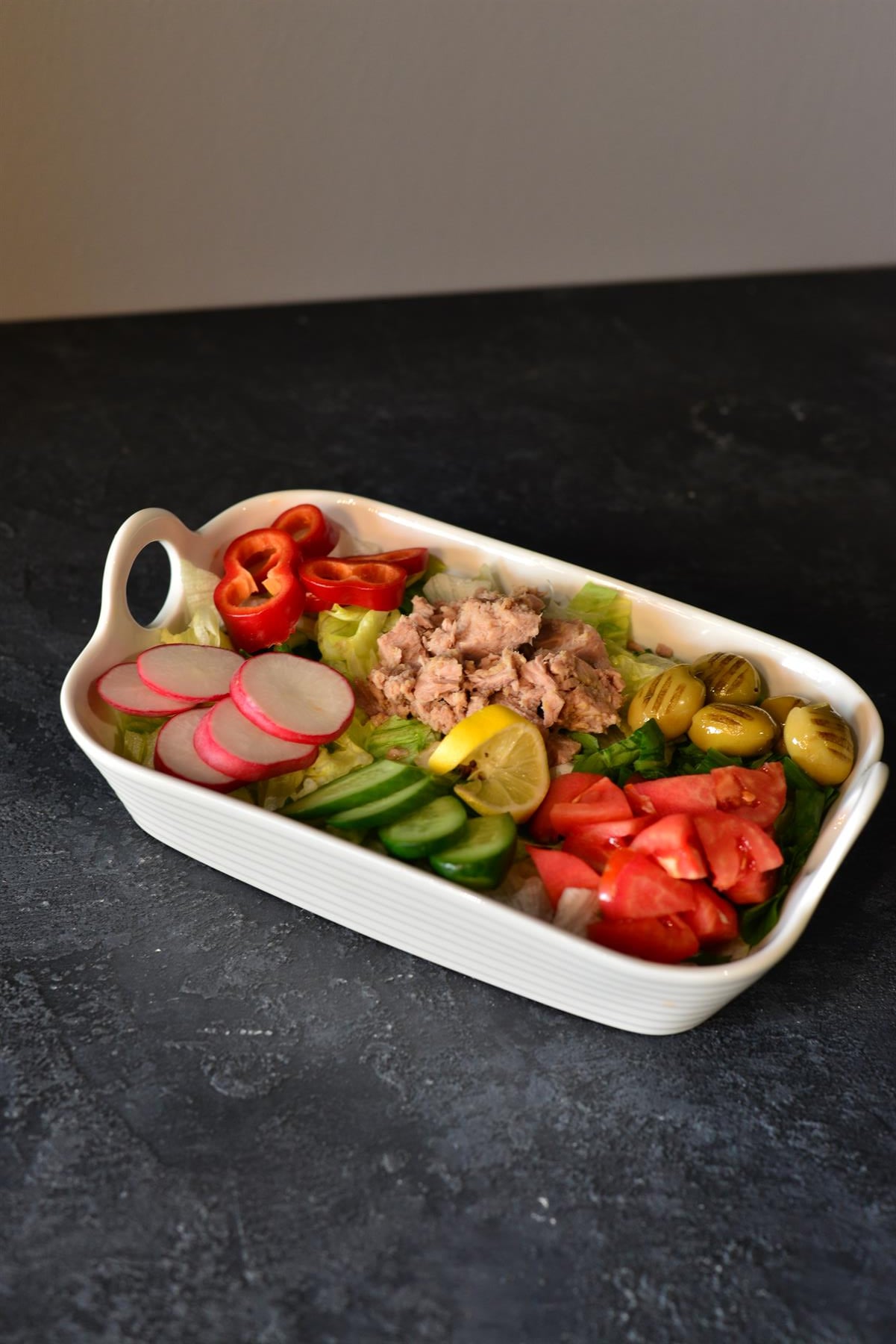 Master Collection Dikdörtgen Kulplu Kase - 25 cm / 1 Adet