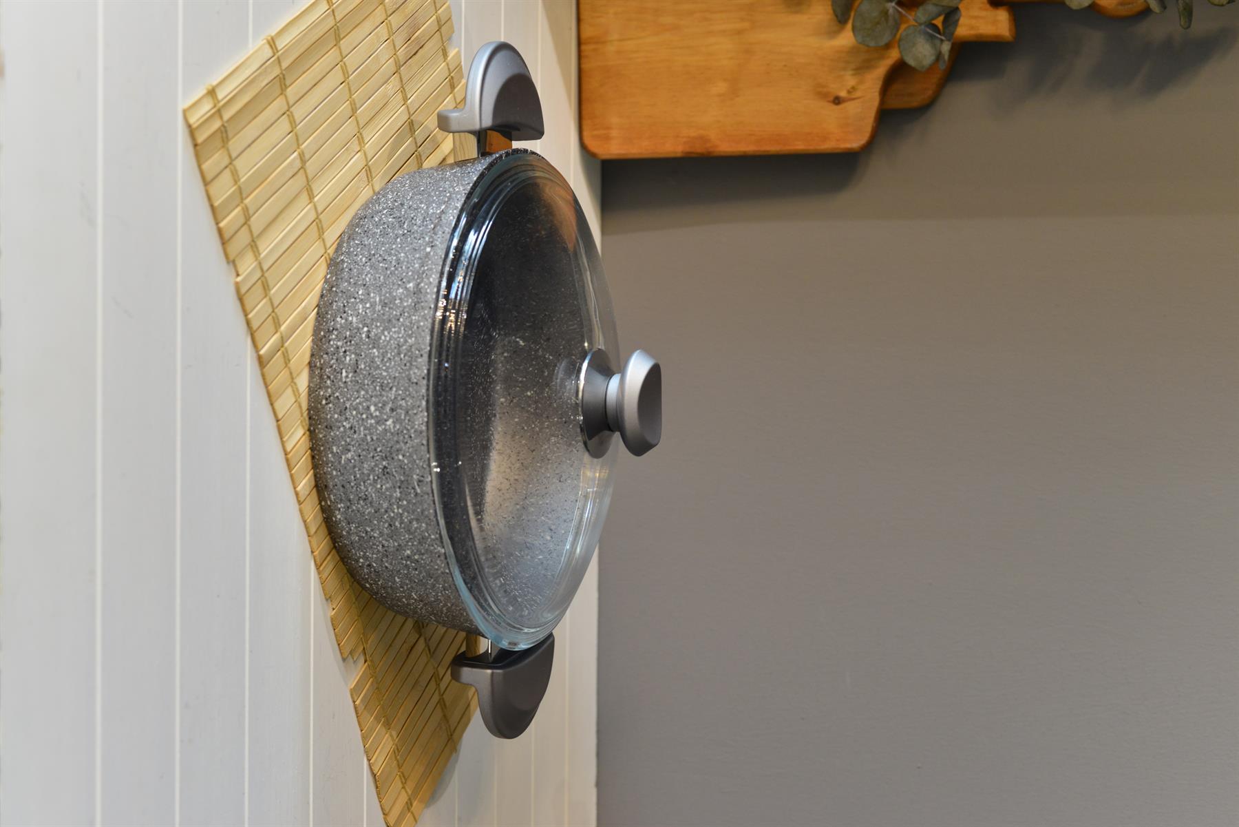 OMS Granit Basık Tencere 26 cm