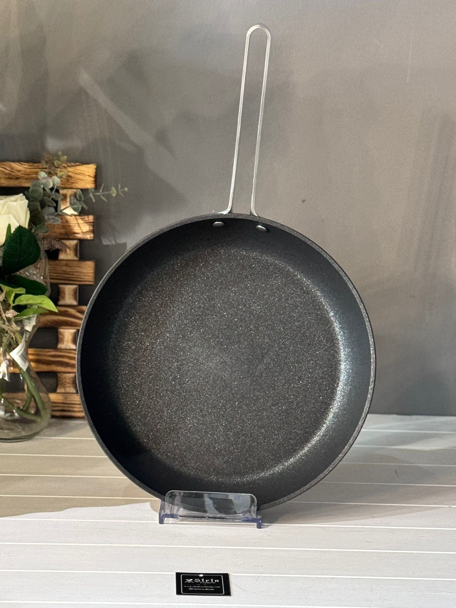 OMS Stone Armor / 10 Yıl Çizilmeme Garantili - 28 cm Saplı Tava