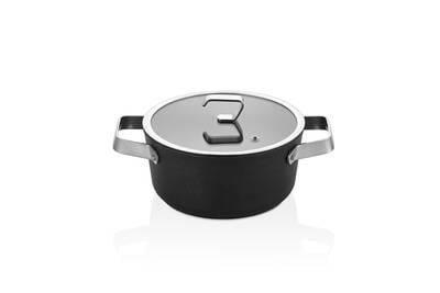 OMS Stone Armor / 10 Yıl Çizilmeme Garantili - 22 cm Derin Tencere