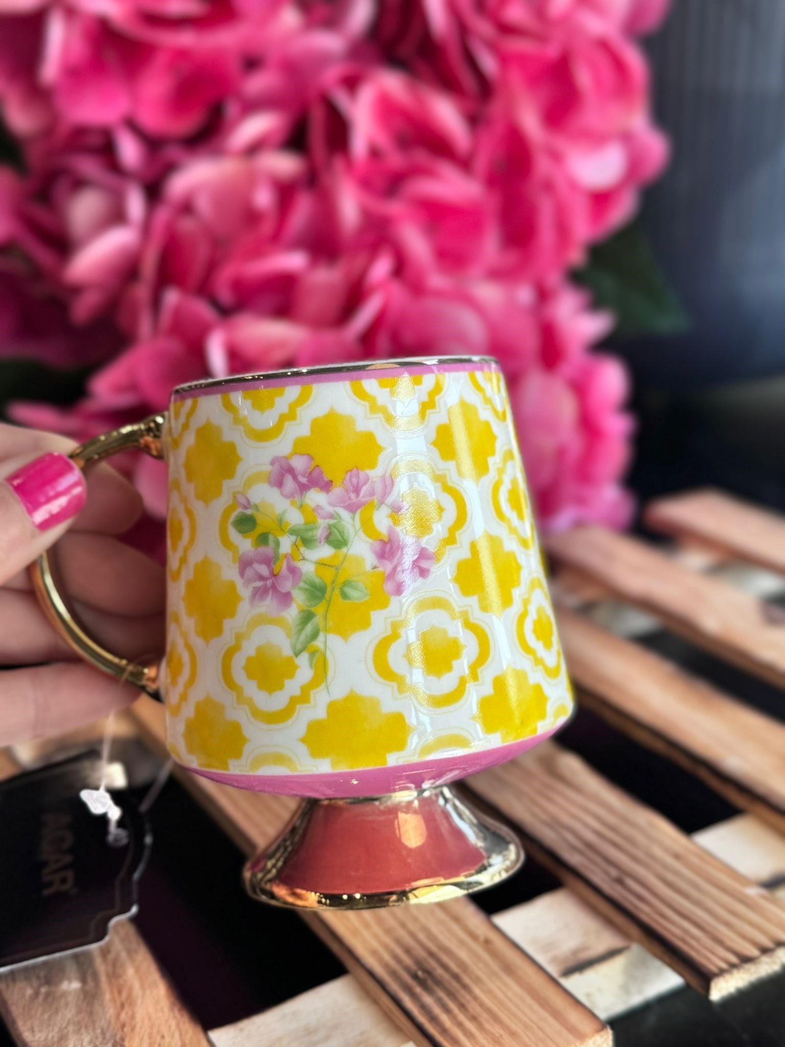 Pink Seraphina Collection Mug Kupa Bardak - 150 ml / 1 Adet