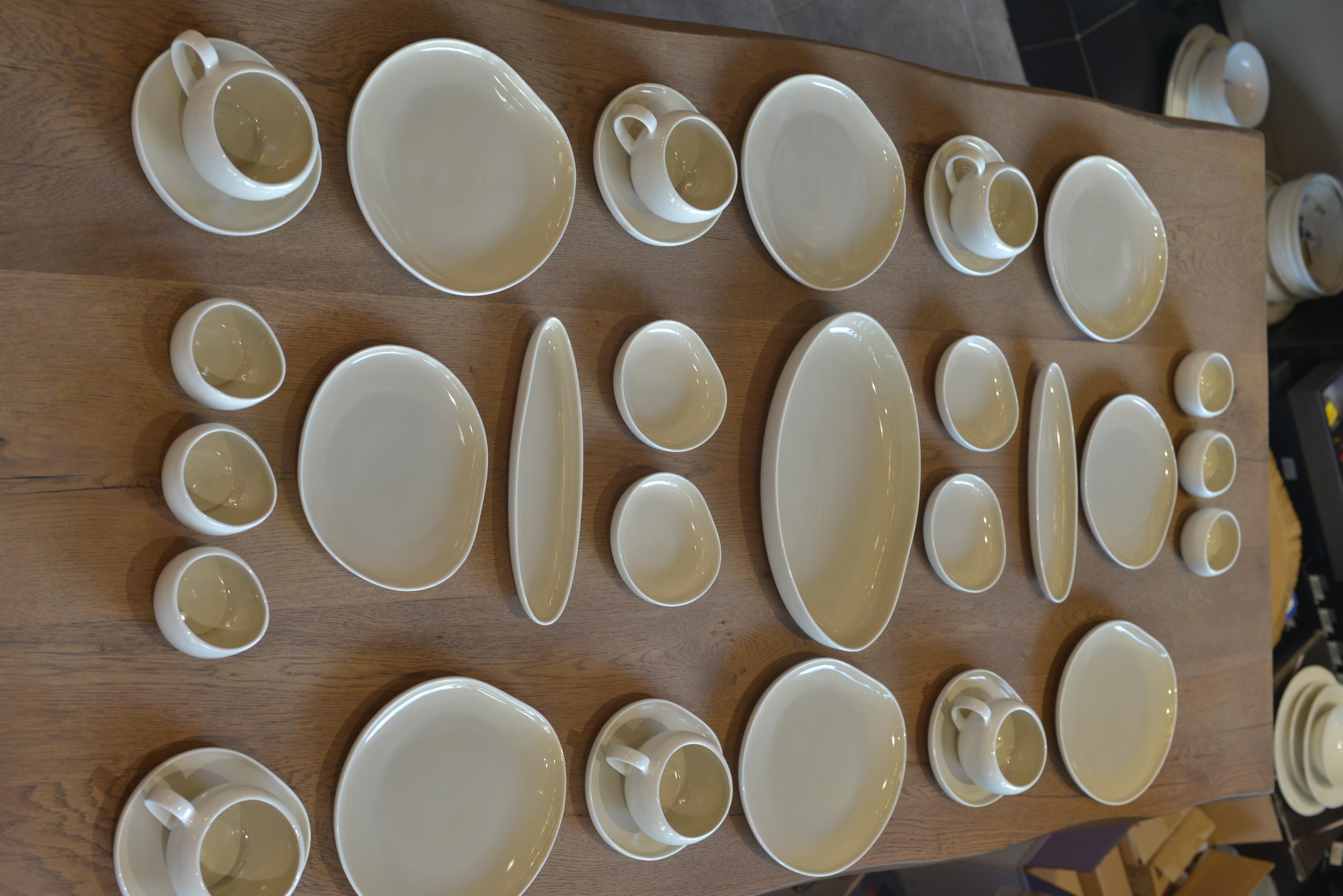 Planet 6 Kişilik 33 Parça Porselen Kahvaltı Takımı 