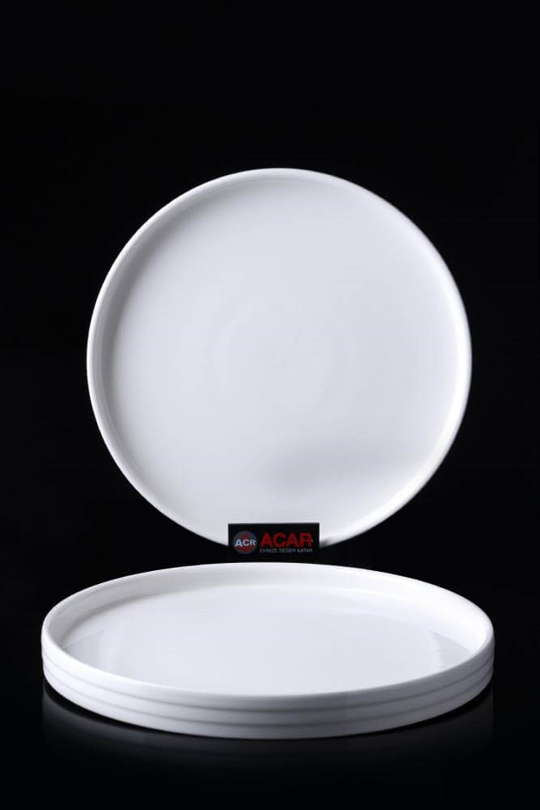 Porselen Yuvarlak Tabak - 18 Cm