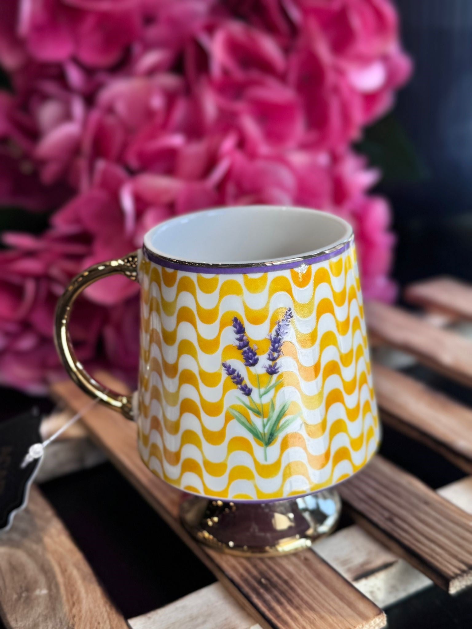 Purple Seraphina Collection Mug Kupa Bardak - 150 ml / 1 Adet