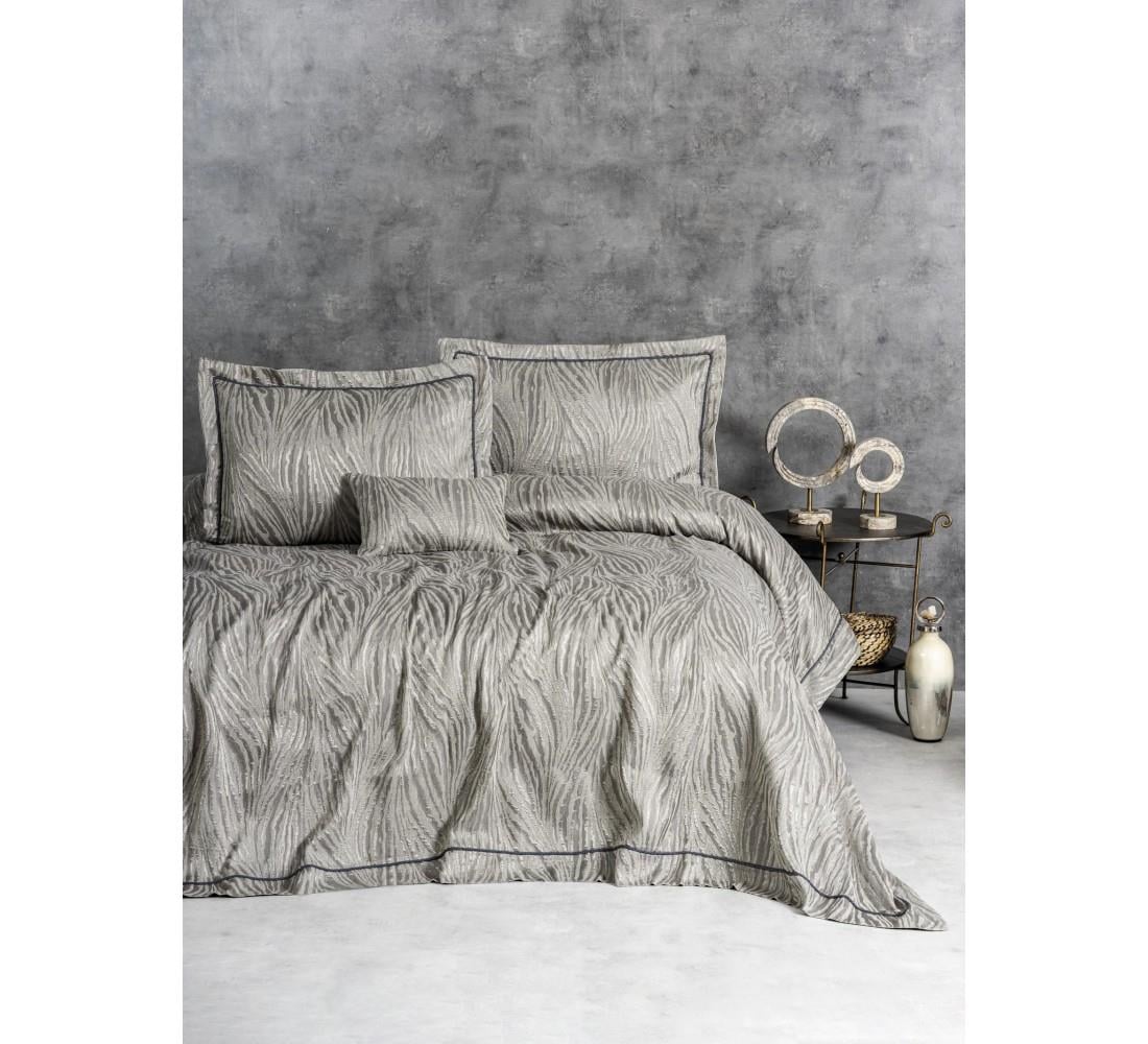 Smart Çift Kişilik Yatak Örtüsü Kaylan Bej