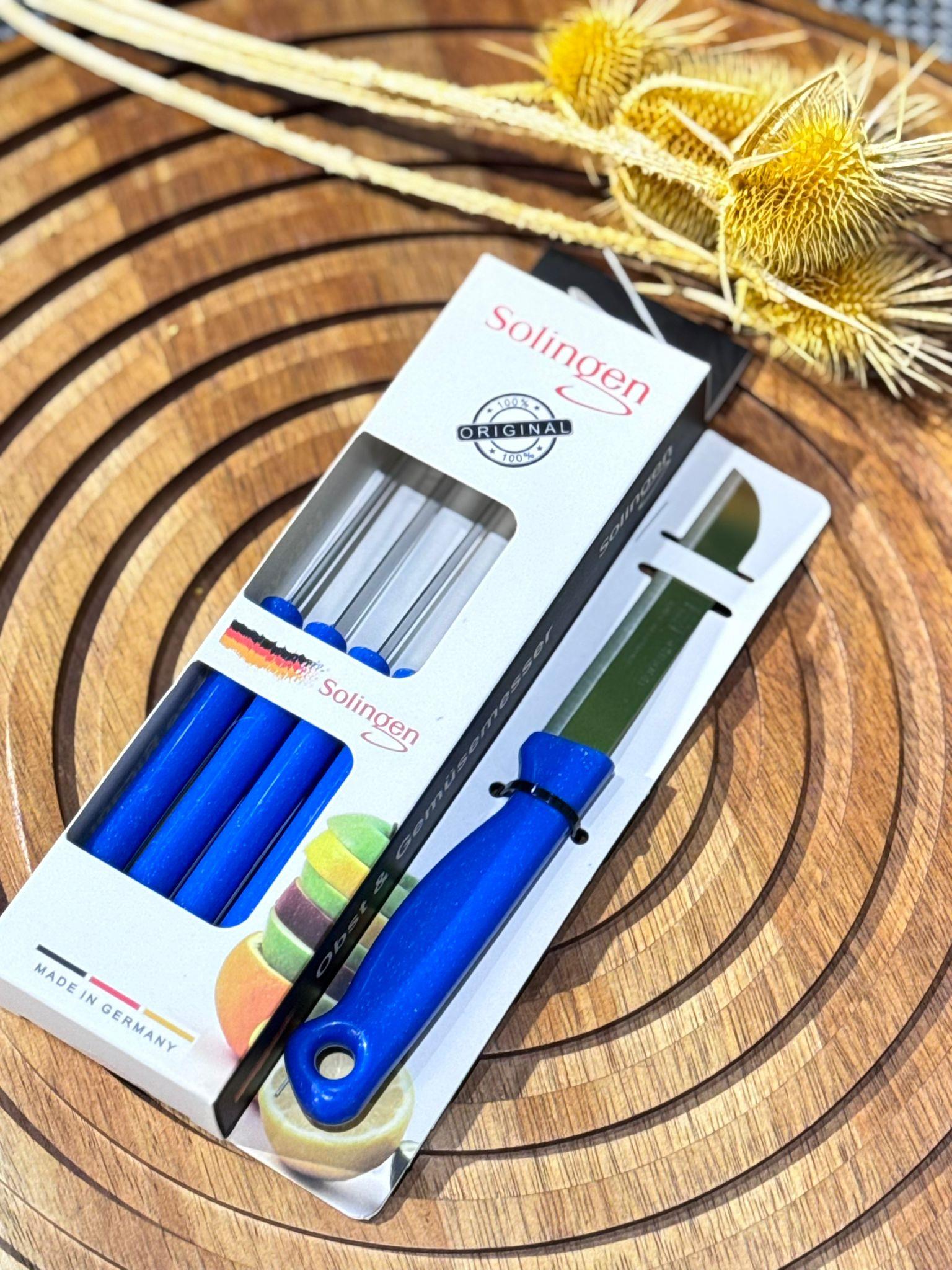 Solingen 6 Lı Meyve & Sebze Bıçağı 18 cm - Mavi