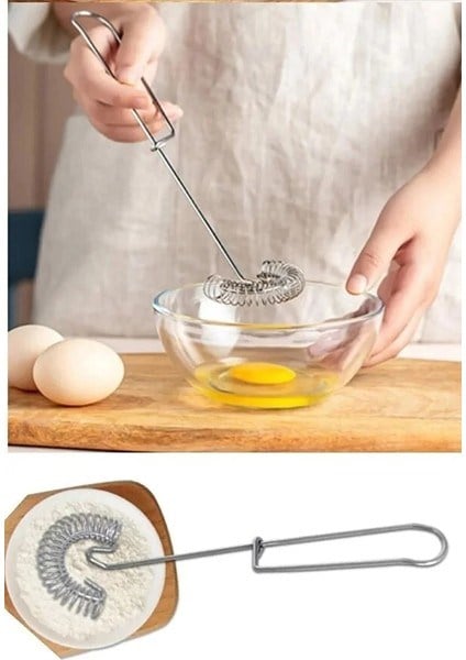 Spiral Yumurta Çırpıcı - 1 Adet