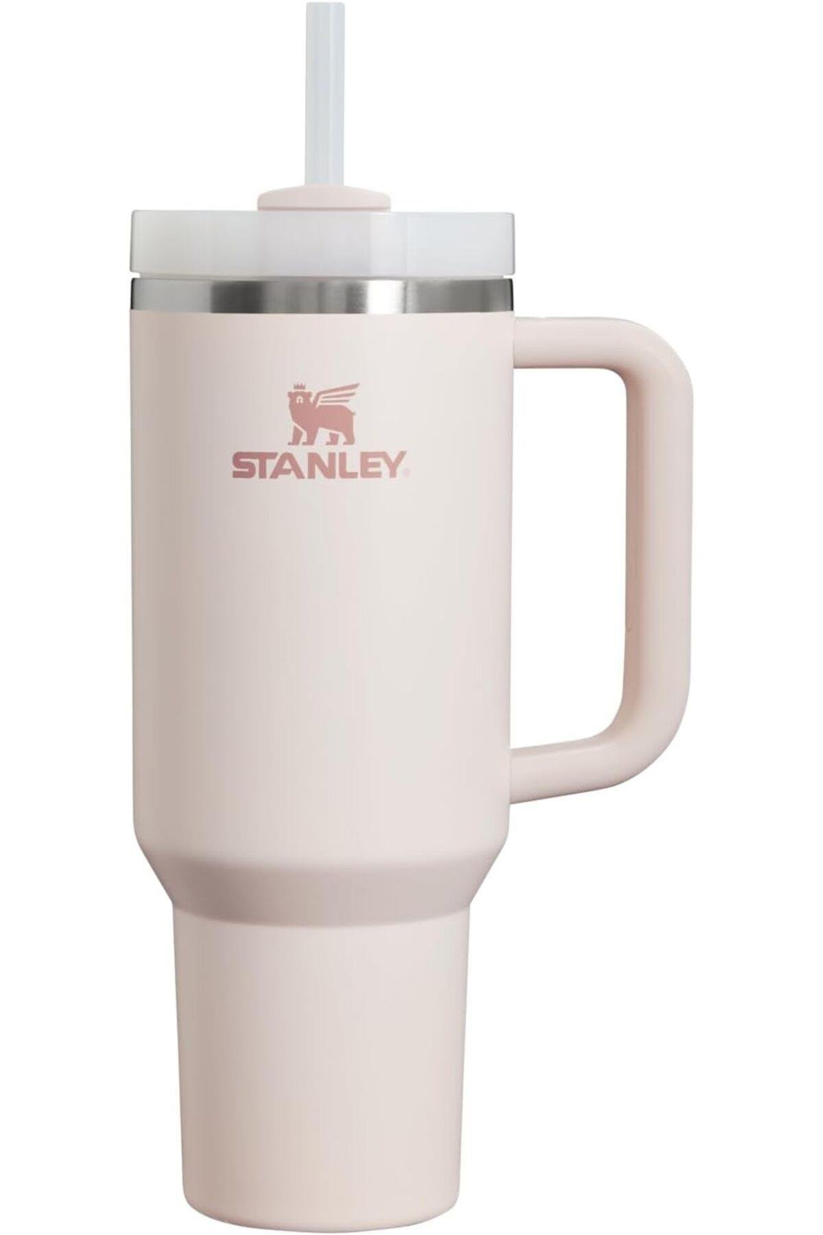 Stanley Quencher H2.0 Tumbler Pipetli Termos Bardak 1.18 Lt - Rose Quartz