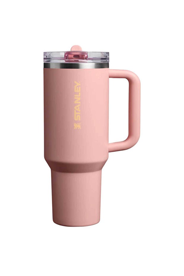 The Quencher ProTour Flip Straw Tumbler Pipetli Termos 1,18 LT - 40oz Paech Rose