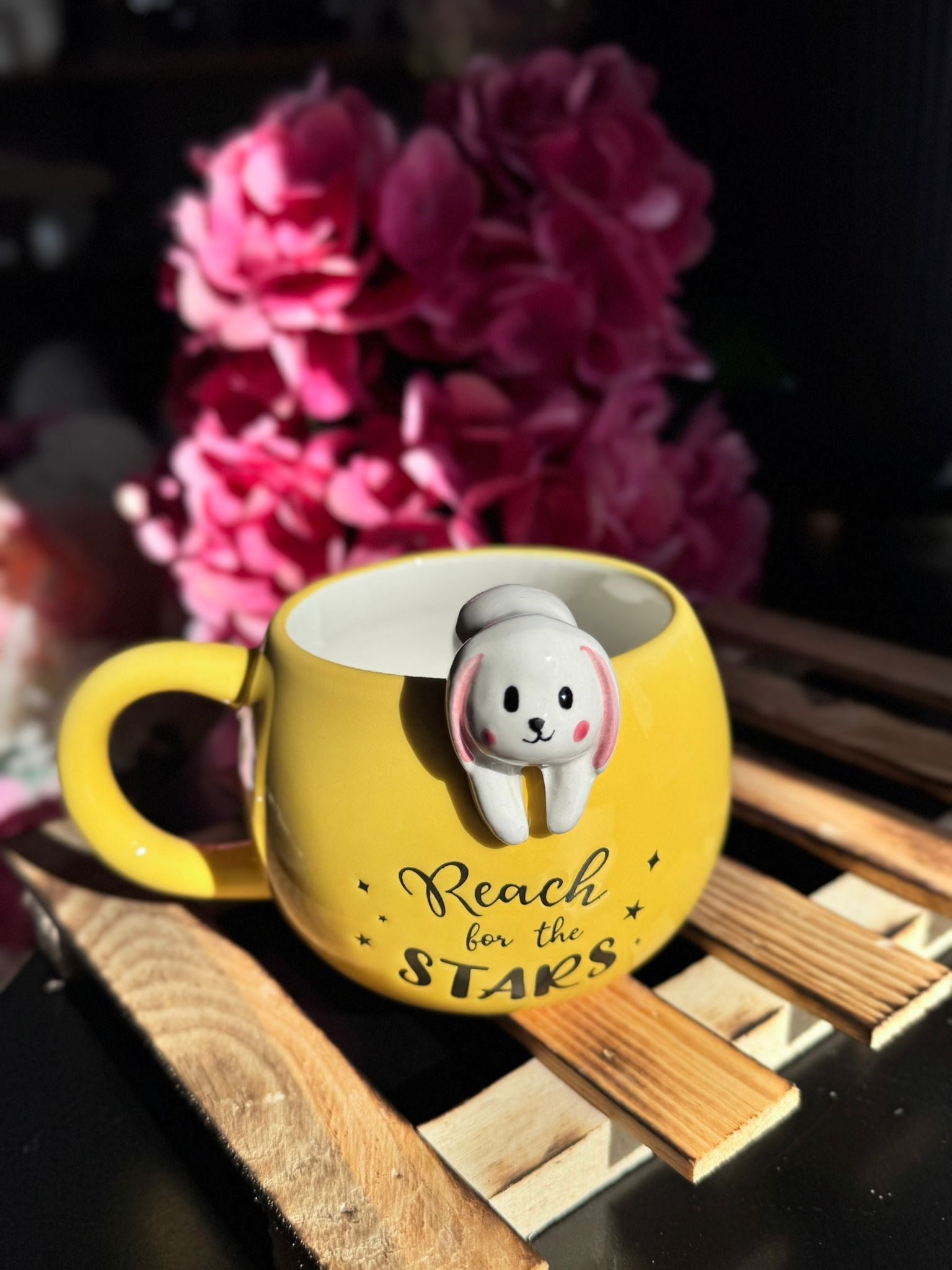 Yellow Cuddly Collection Mug Kupa Bardak - 430 ml / 1 Adet